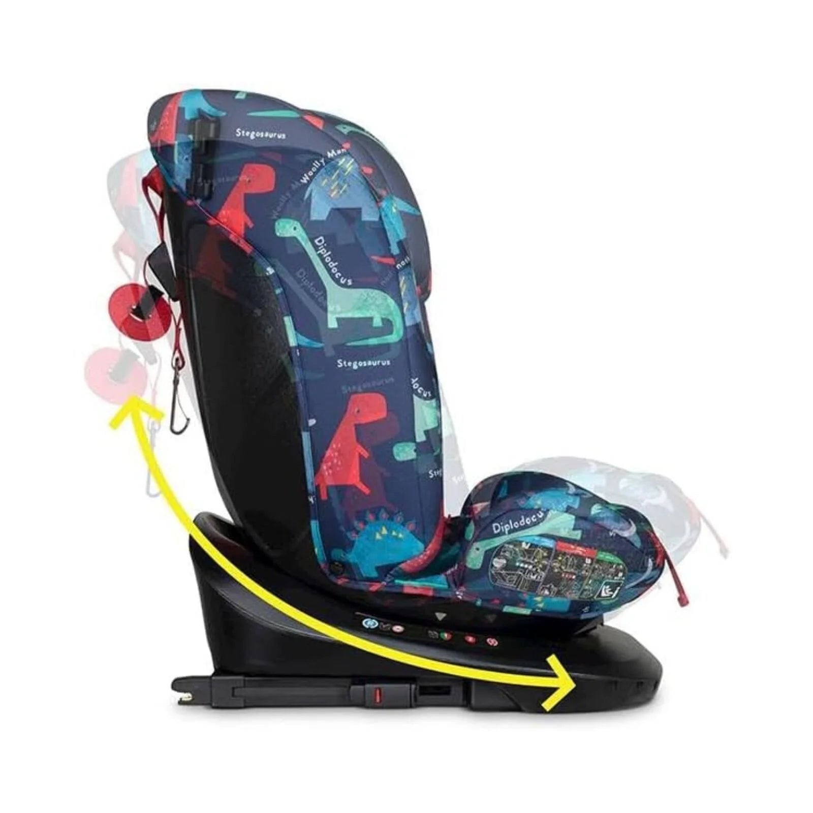 Cosatto Get Set Gro i - Size 360 Car Seat - D is for Dino - ebebek - Black Friday