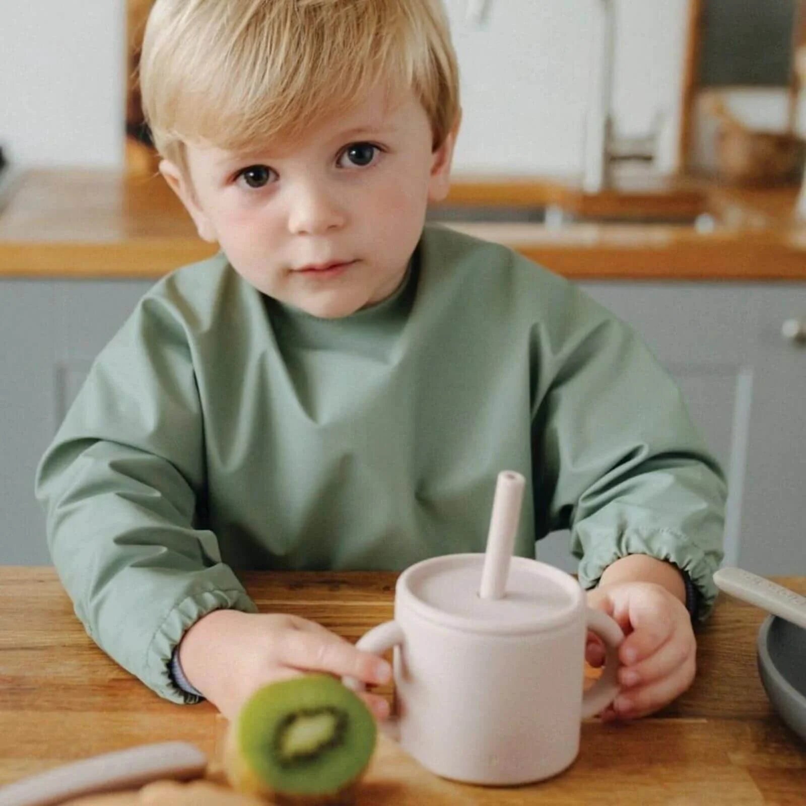 Pippeta Silicone Cup with Straw - Sea Salt - ebebek - Black Friday