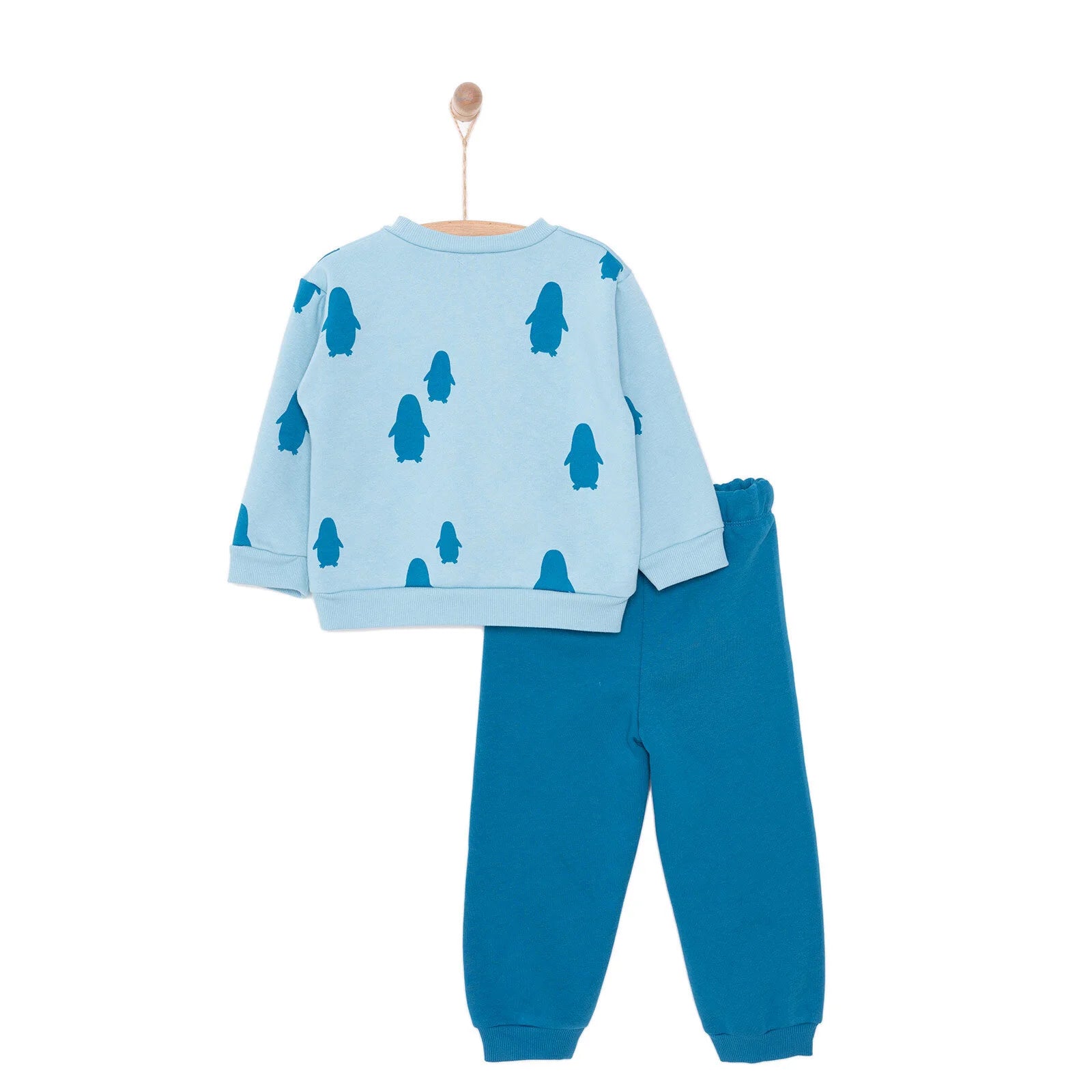 HelloBaby Nordic Forest Boy Jogging Set - Light Green - ebebek - Black Friday