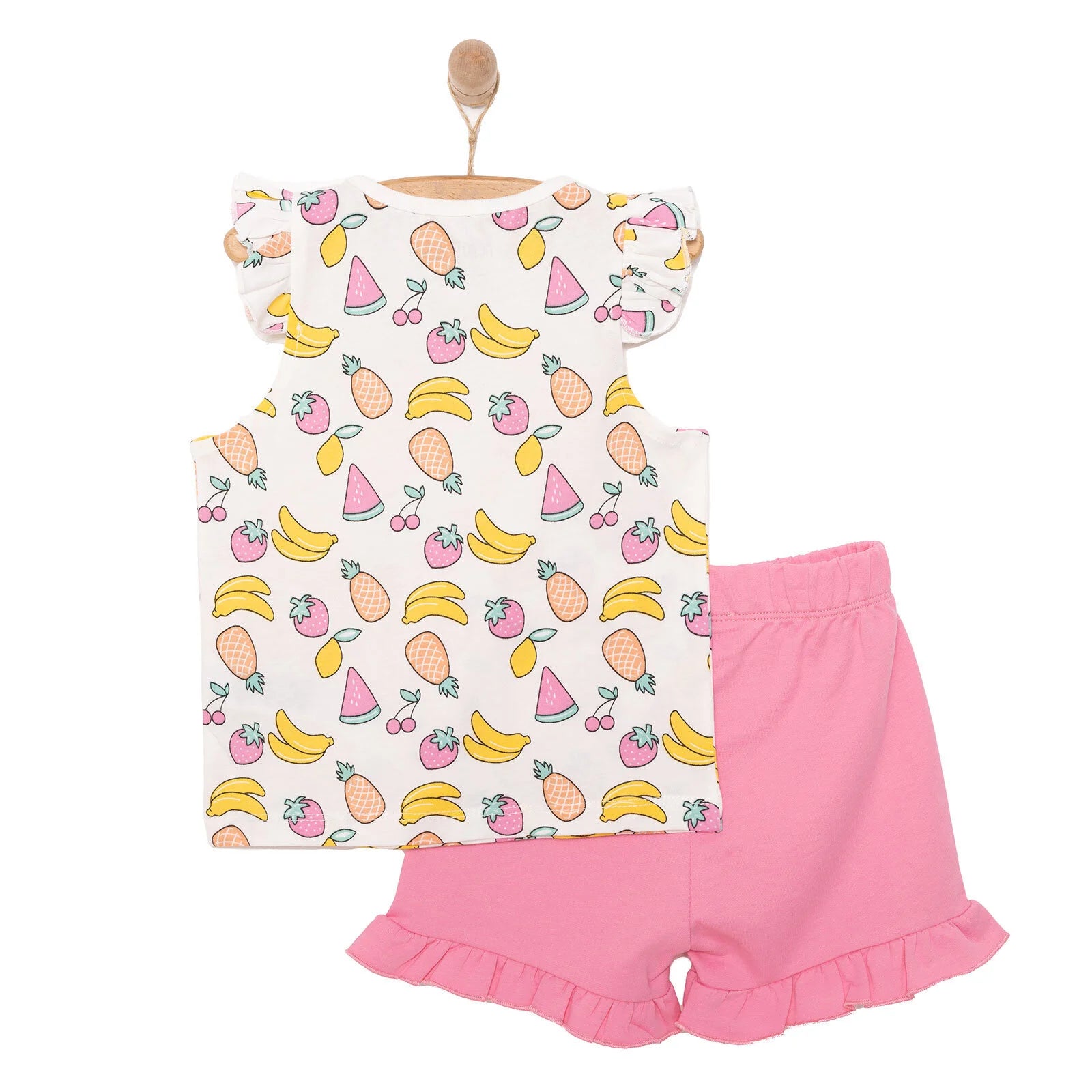 HelloBaby Basic Girl Fruits Patterned Tshirt - Printed - ebebek - Black Friday