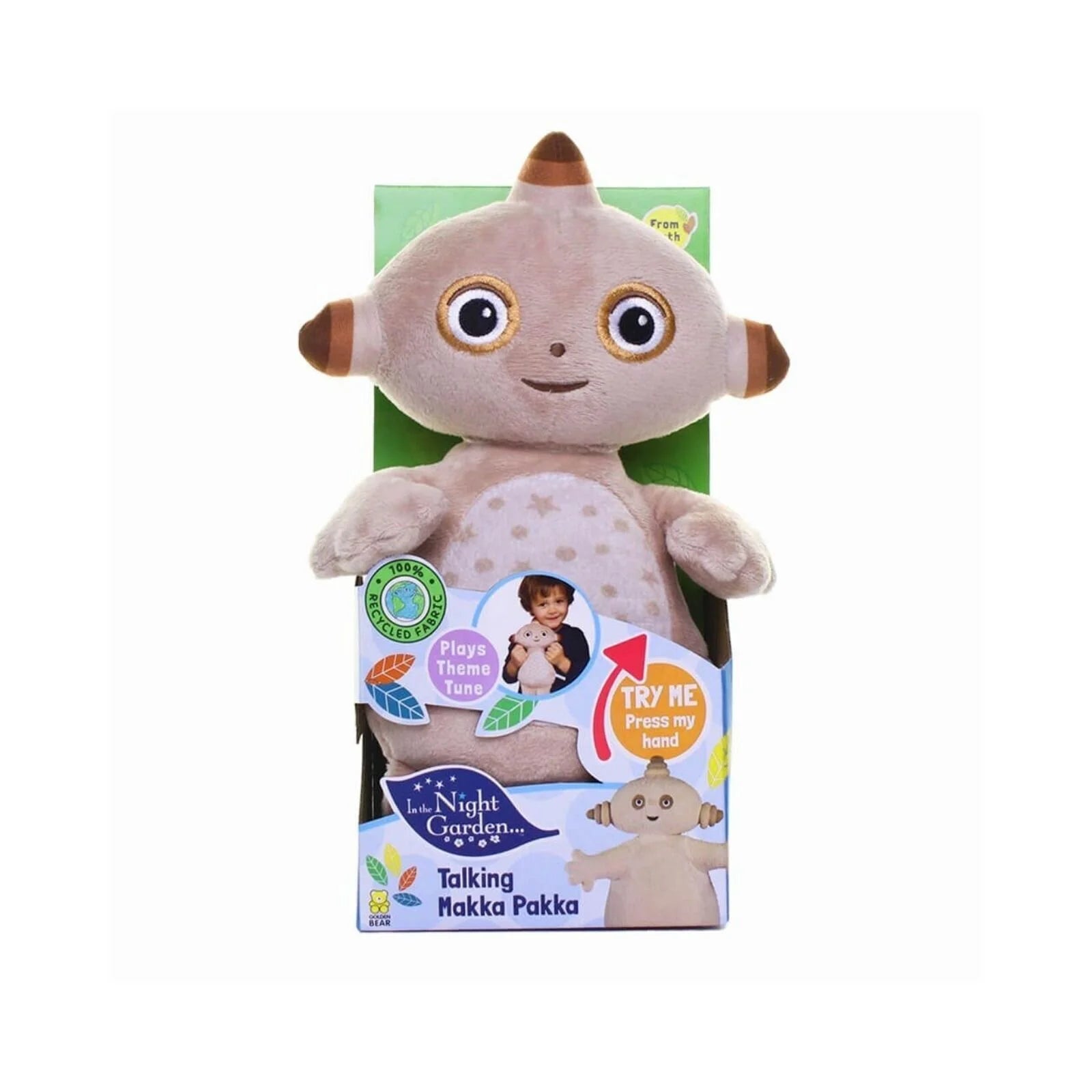 In the Night Garden Makka Pakka Talking Soft Toy - ebebek - Black Friday