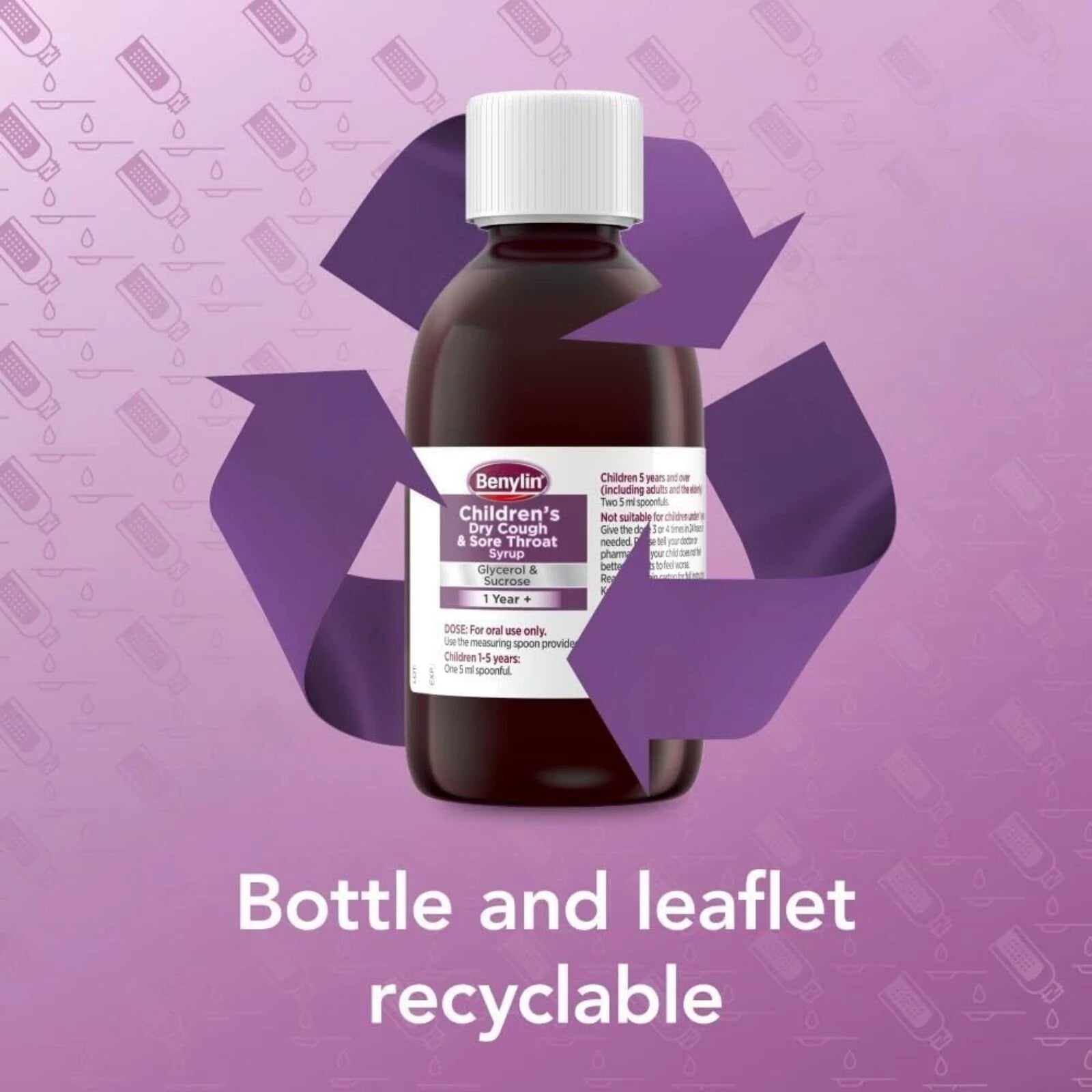 Benylin Children's Dry Cough and Sore Throat Syrup 1+ year 125ml - ebebek - Black Friday