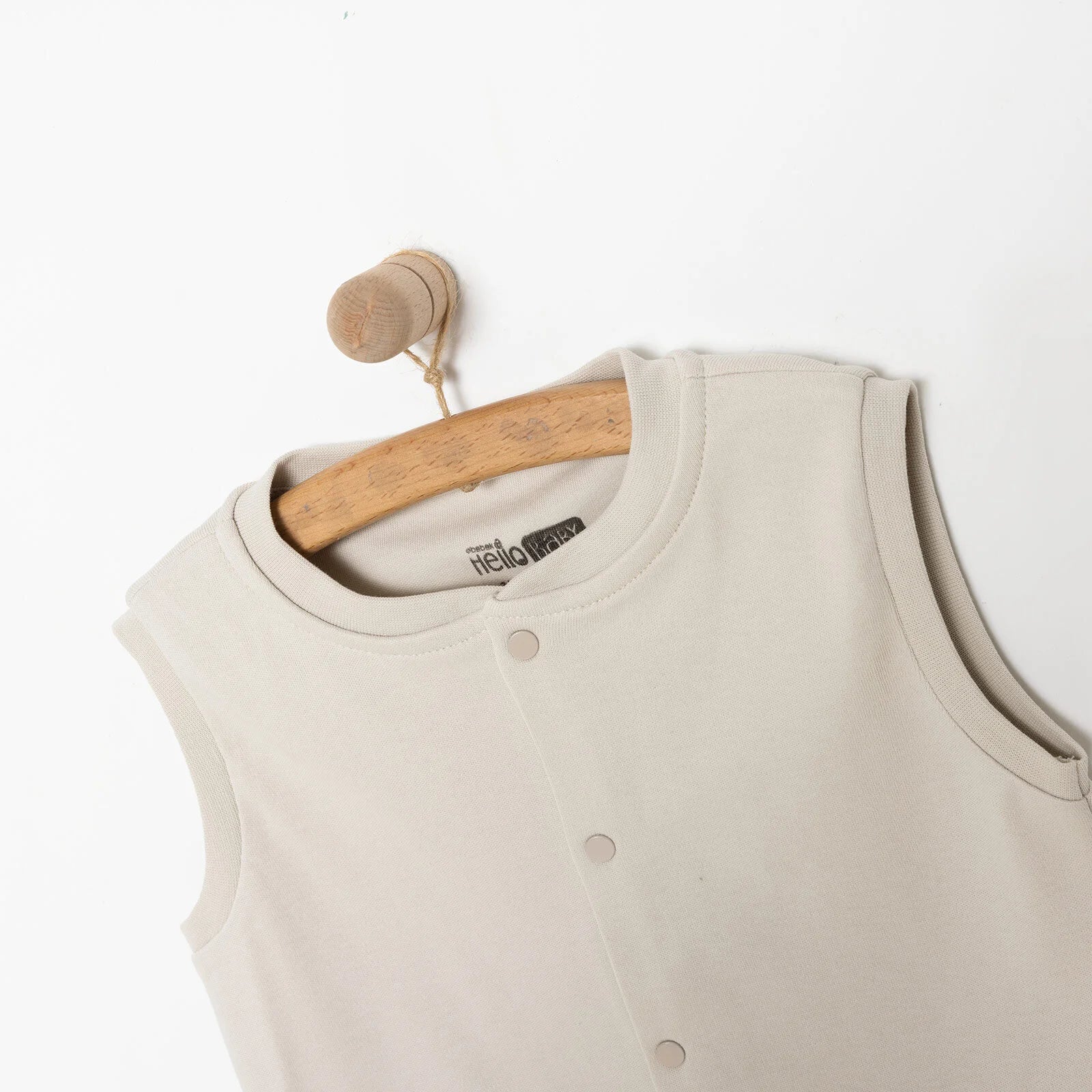 HelloBaby Baby Boy Ribbed Cardigan - Beige - ebebek - Black Friday