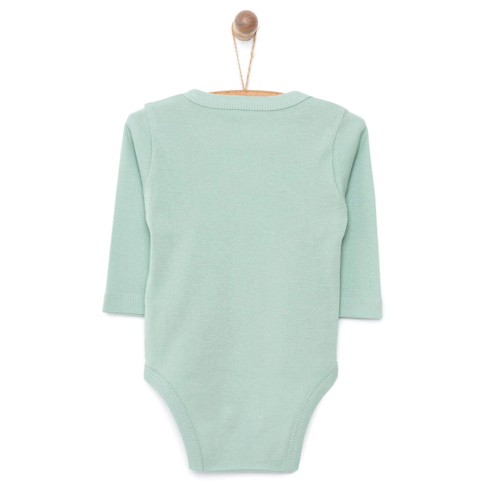 HelloBaby Long Sleeve Body - Light Green - ebebek - Black Friday