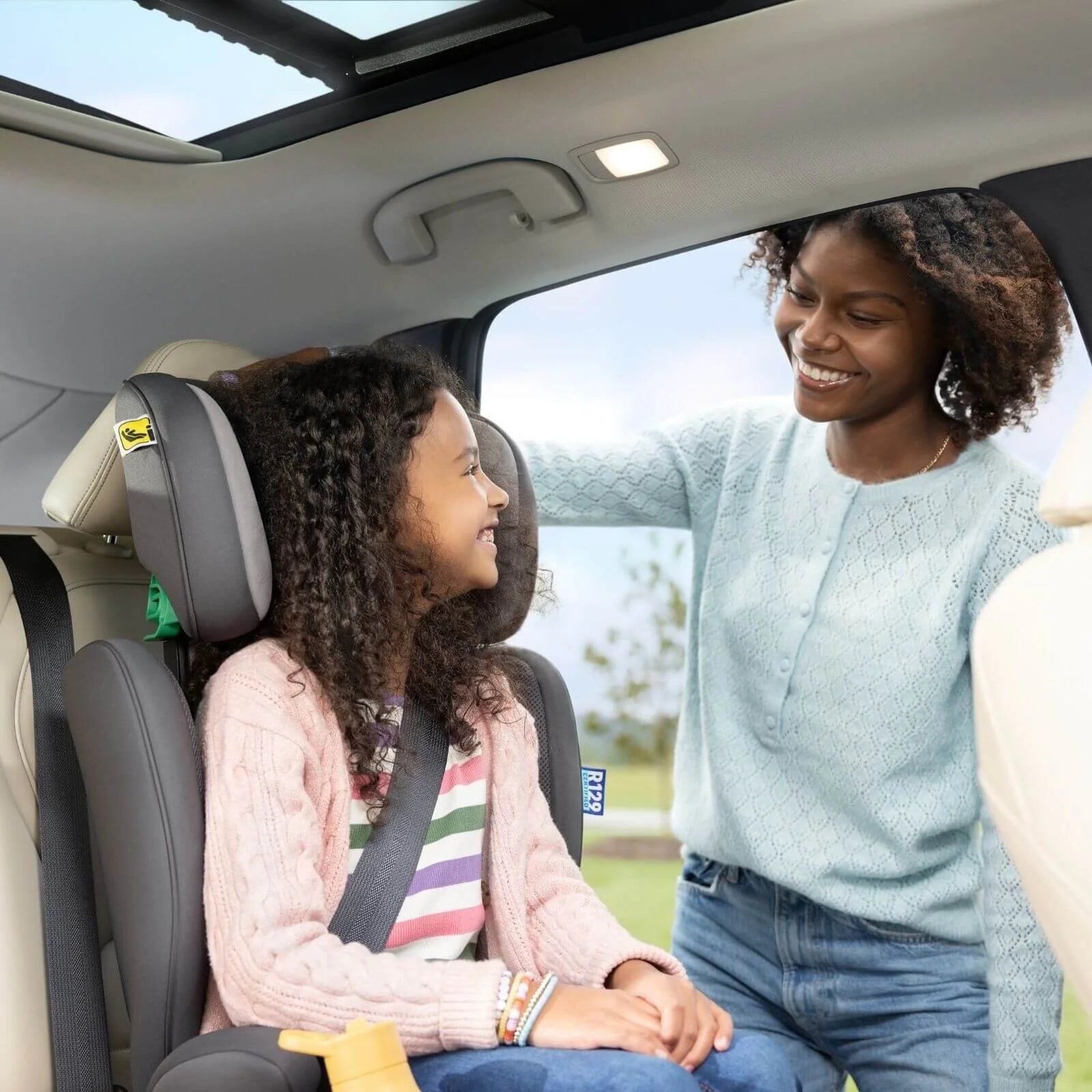 Graco Affix i - Size R129 ISOFIX Highback Booster Car Seat - Midnight - Graco - ebebek