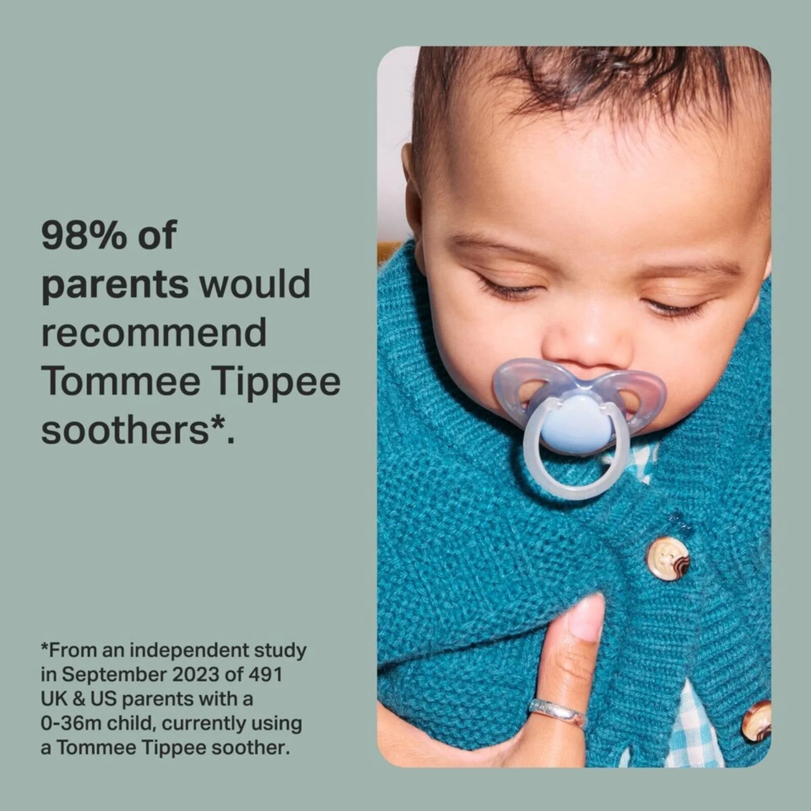 Tommee Tippee Night Time Soother 0 - 6 months Pack of 2 Assorted - Tommee Tippee - ebebek