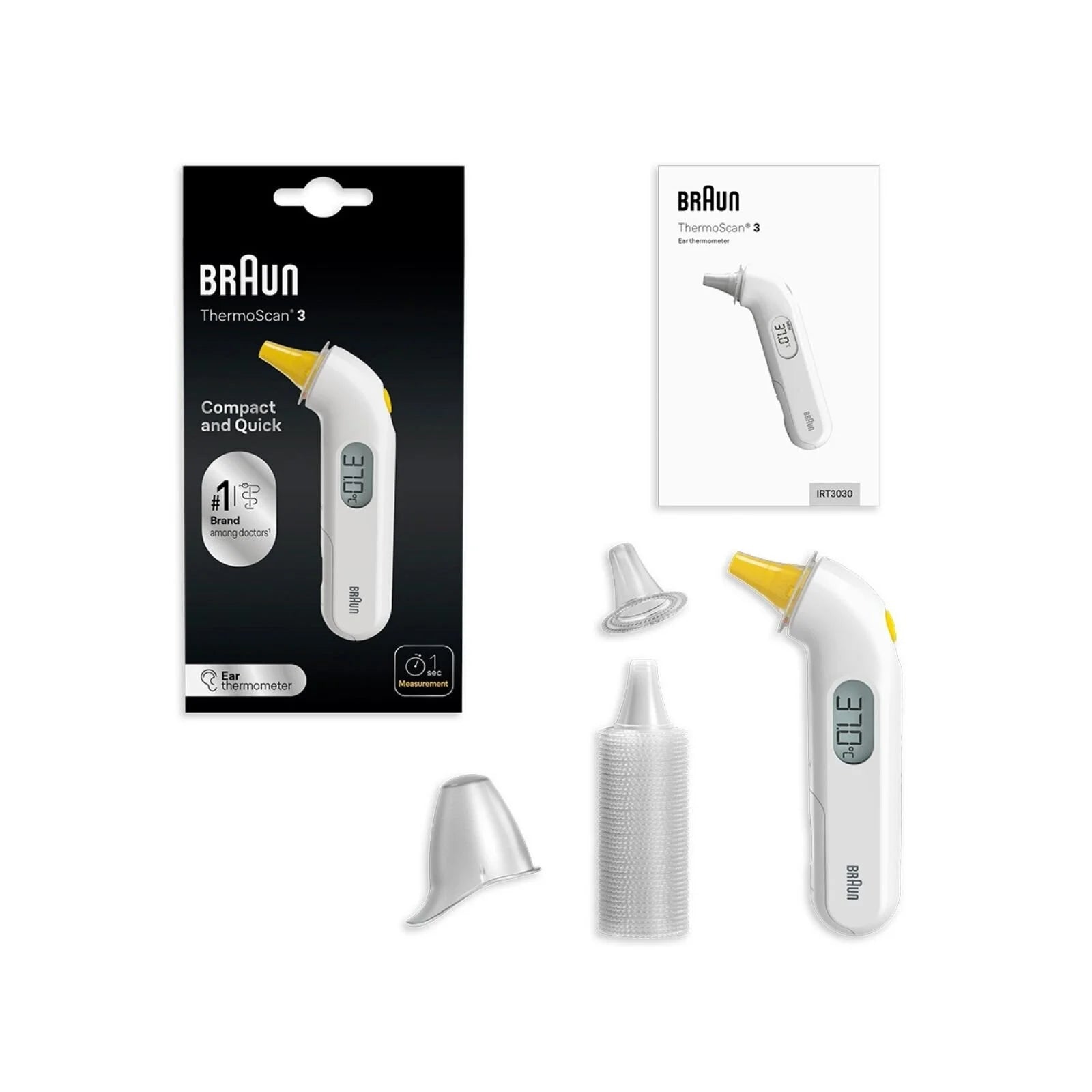 Braun ThermoScan Ear Thermometer - ebebek - Black Friday