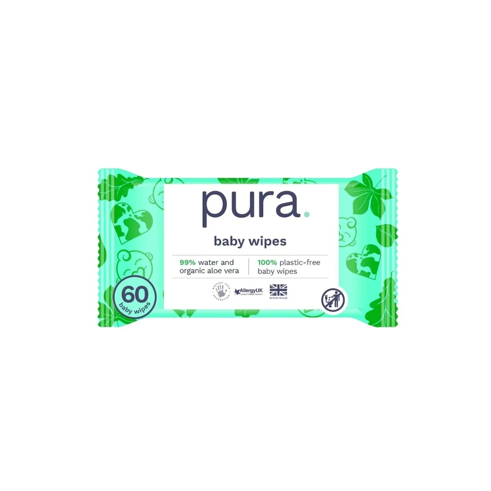 Pura Wipes Non - flushable 60 pcs - ebebek - Black Friday