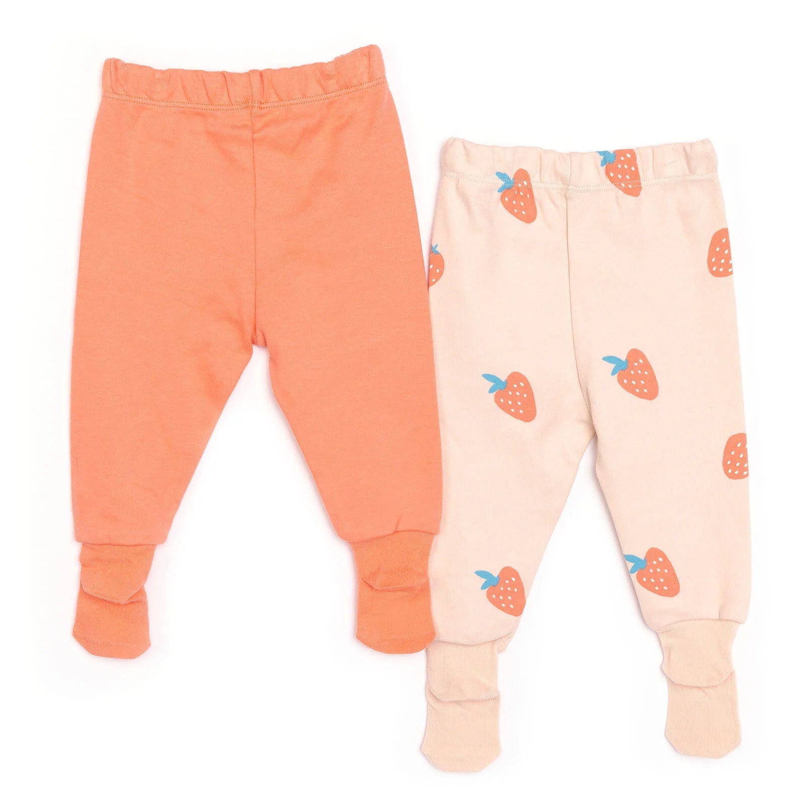 HelloBaby Baby Girl 2 Pcs Footed Bottom - Coral - ebebek - Black Friday
