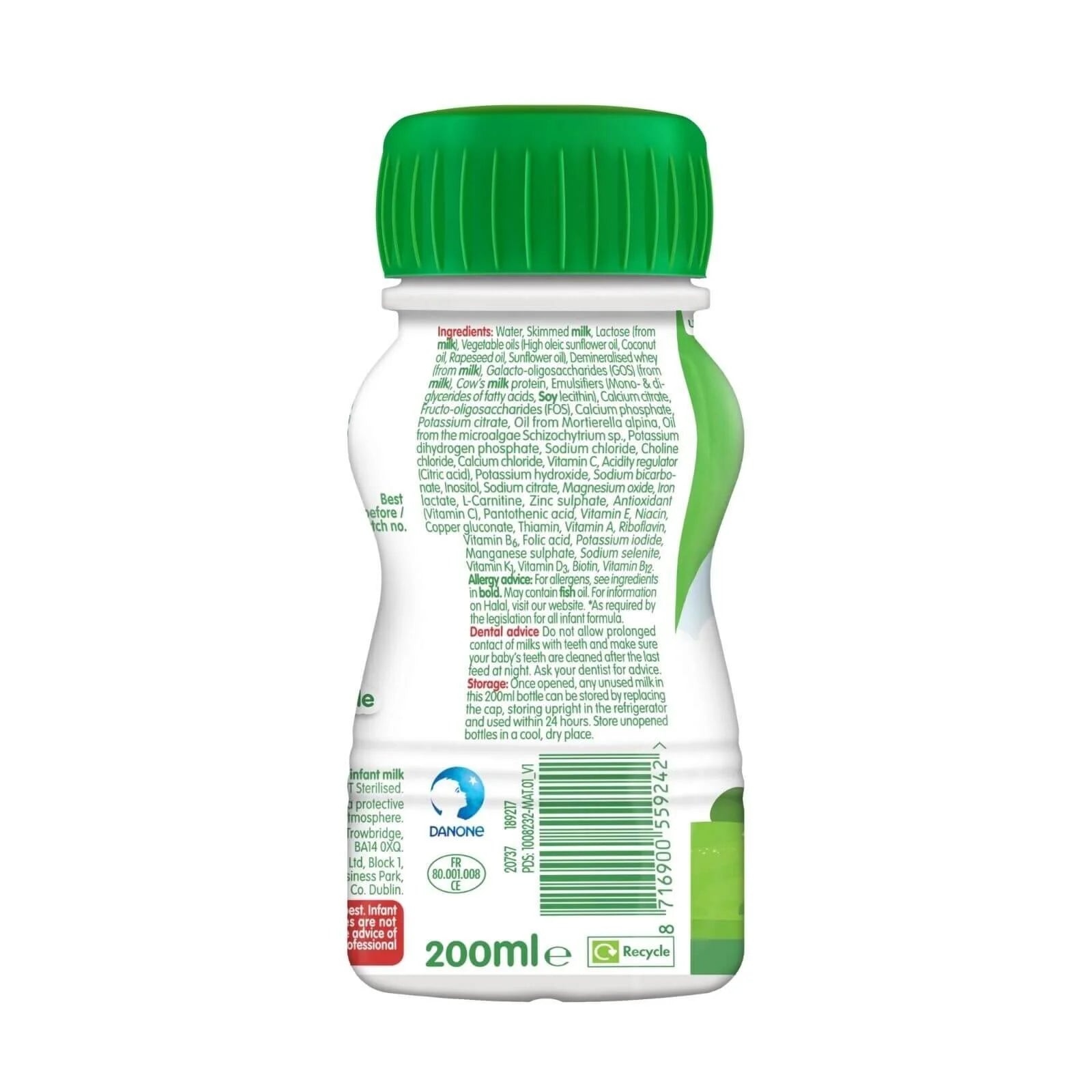 Cow & Gate 1 First Infant Ready to Feed Liquid Milk from Birth 200ml - Cow & Gate - ebebek