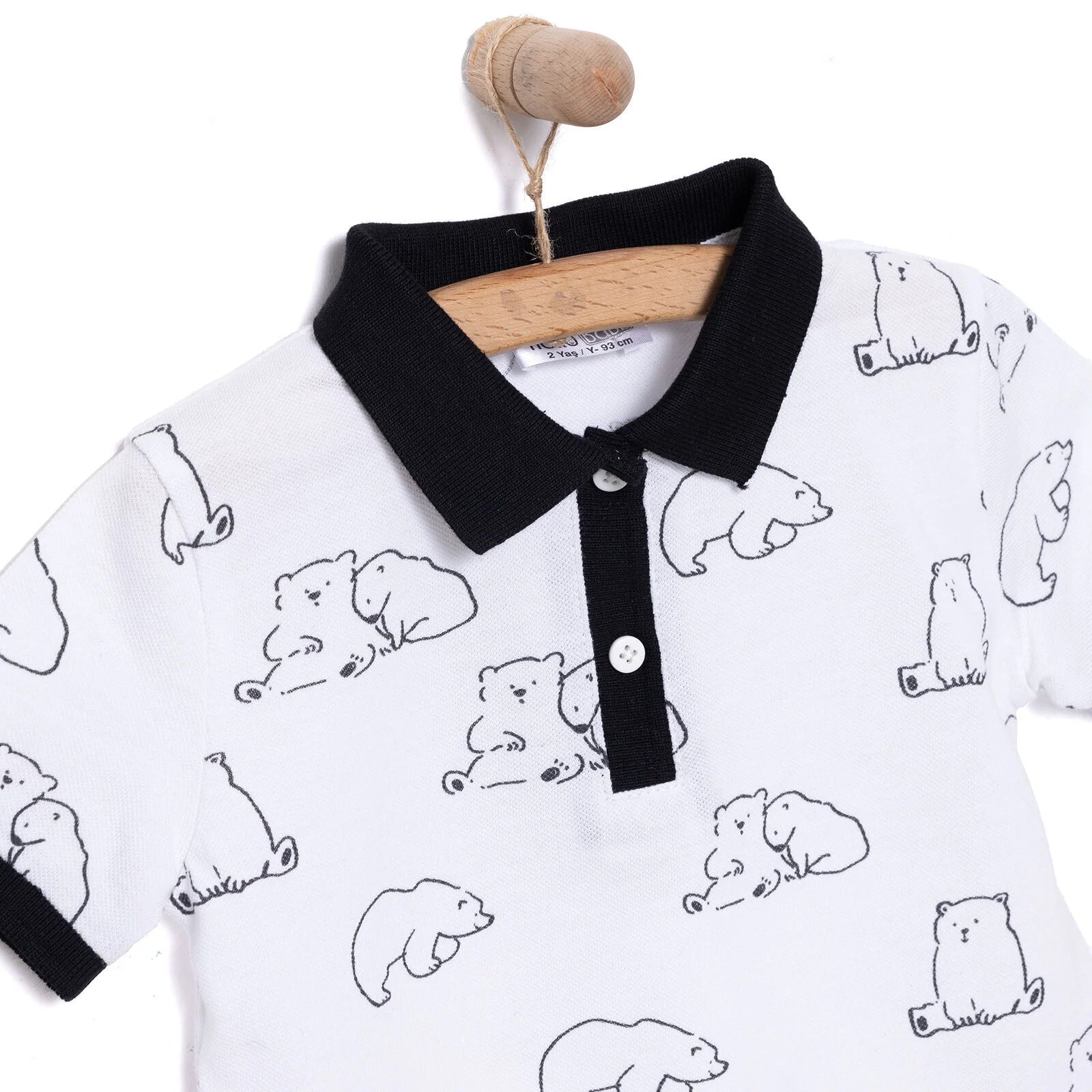 HelloBaby Cool Boy Boy T-shirt - Ecru - ebebek - Black Friday