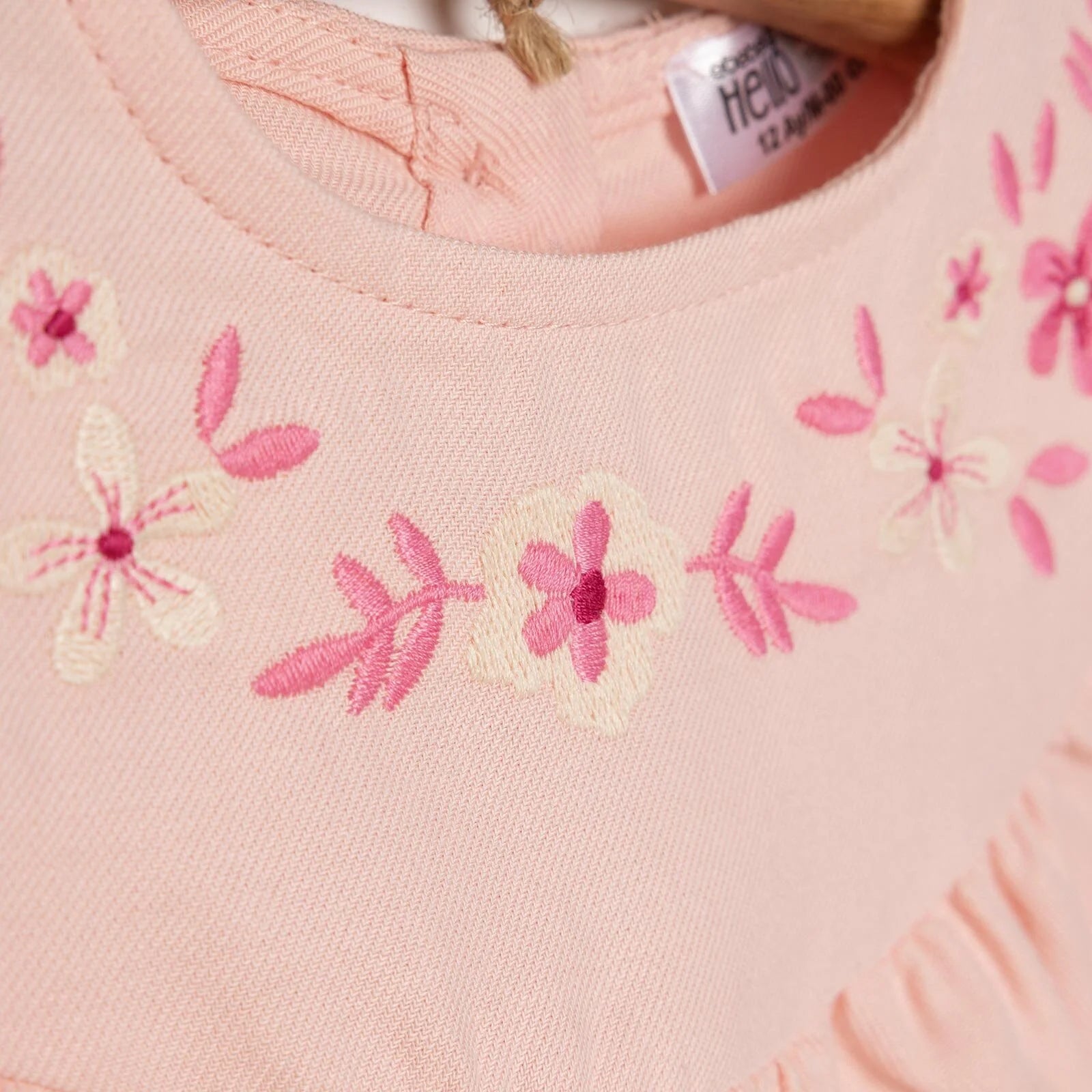 HelloBaby Little Blooms Girl Dress - Light Pink - ebebek - Black Friday