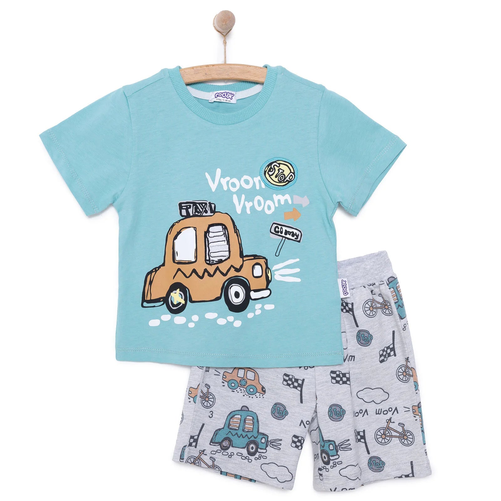 Midimod Fun World 3D Boy Tshirt - Short - Green - ebebek - Black Friday