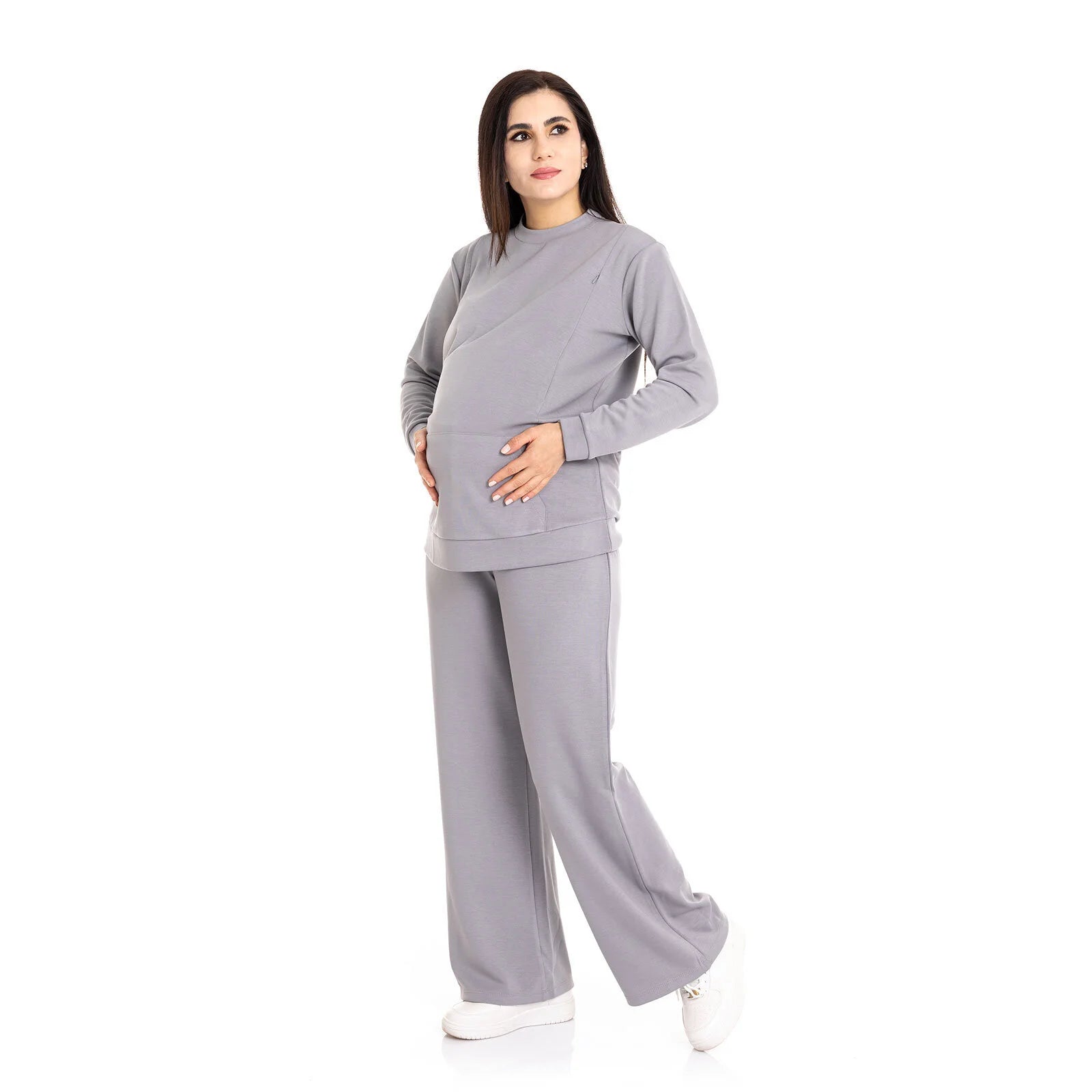 baby mom Mom Maternity Joggers - Grey - ebebek - Black Friday