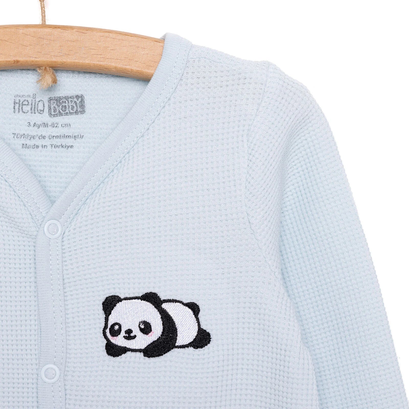 HelloBaby Newborn Boy Jumpsuit - Light Blue - ebebek - Black Friday