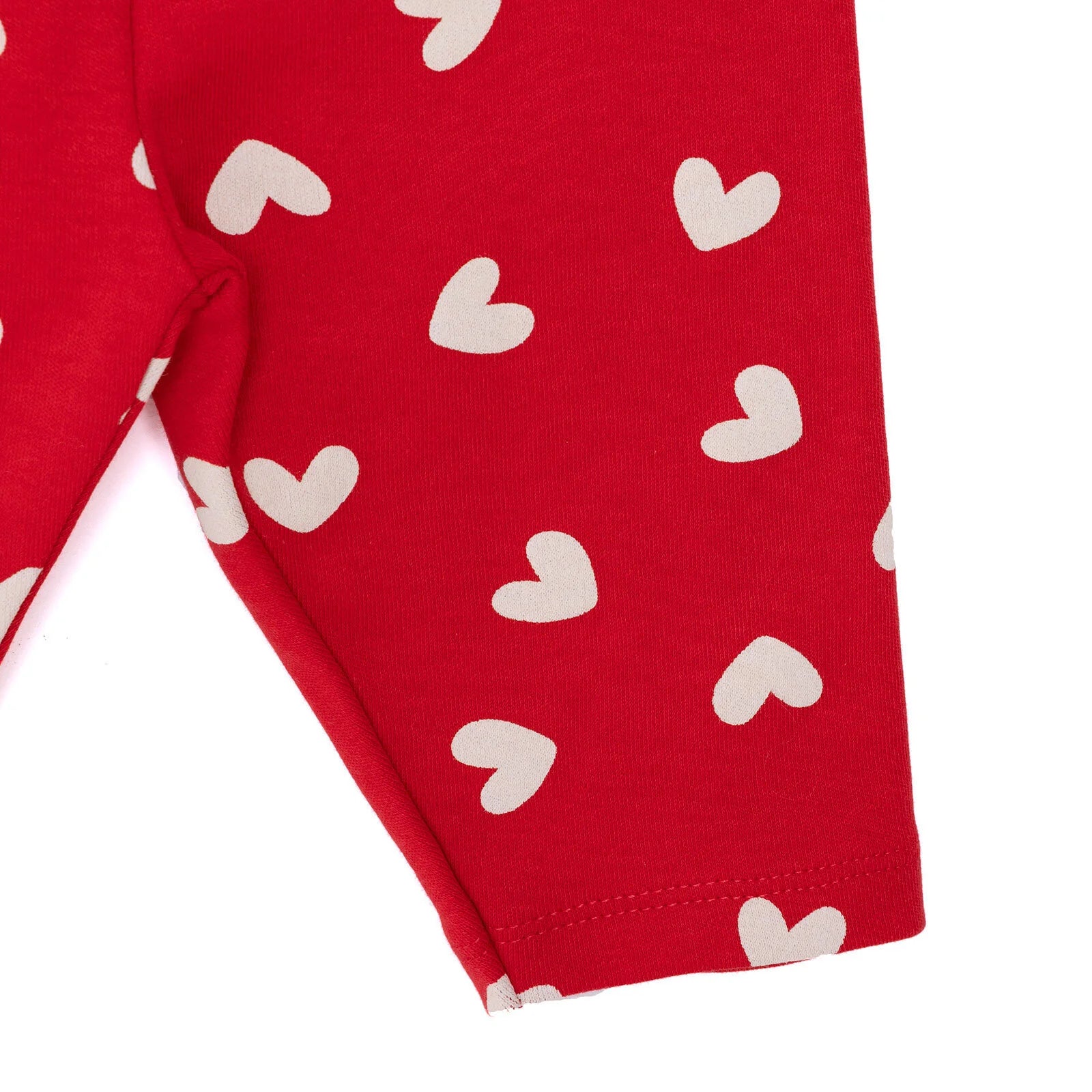 HelloBaby Girl Long Sleeve Pyjamas Set - Red - ebebek - Black Friday