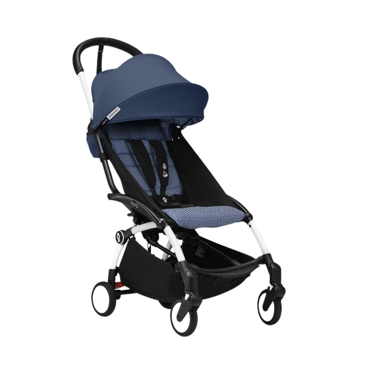 Stokke/Babyzen YOYO3 Stroller from 6 Months - 6+ Air France Blue Color Pack & White Frame - ebebek