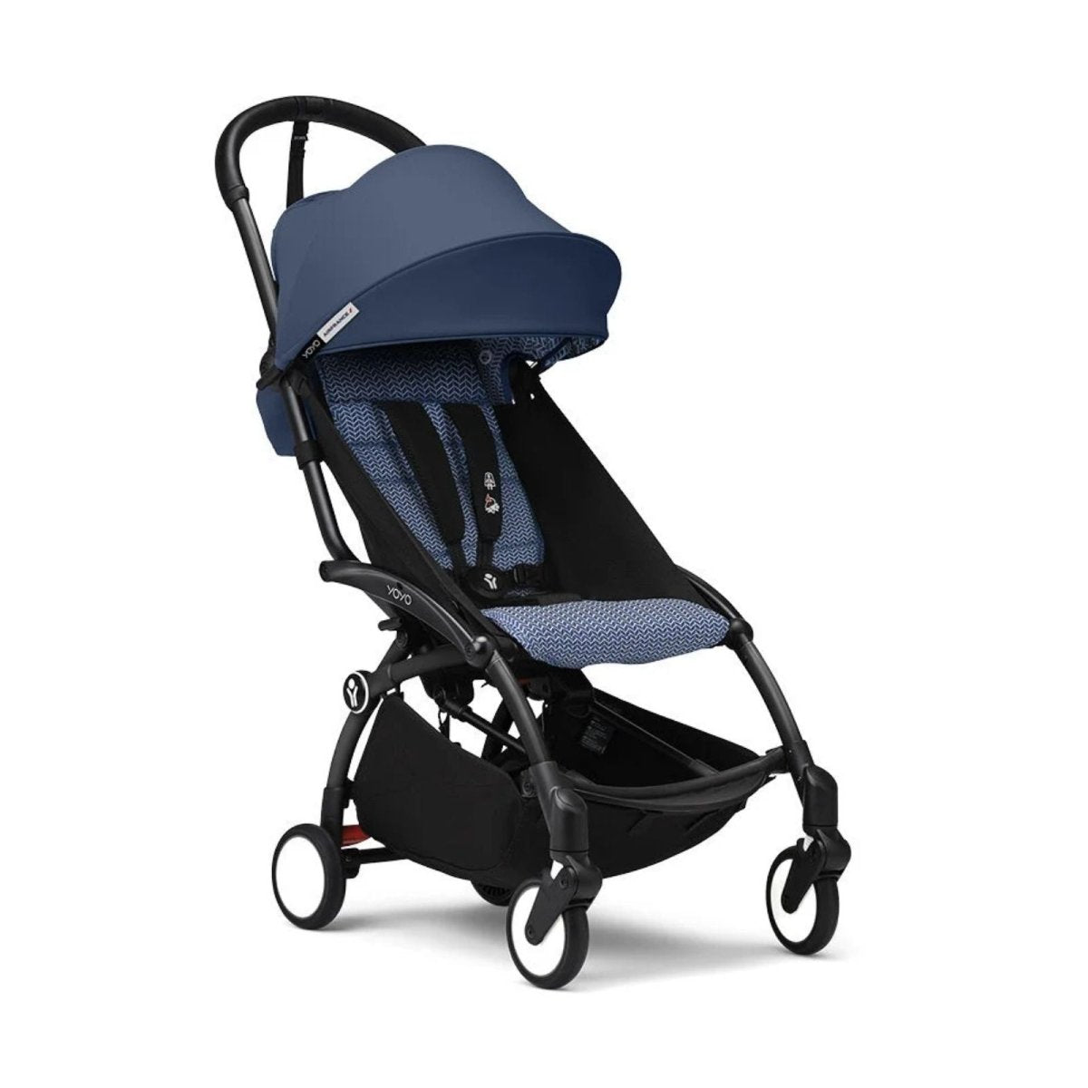 Stokke/Babyzen YOYO3 Stroller from 6 Months - 6+ Air France Blue Color Pack & Black Frame - ebebek