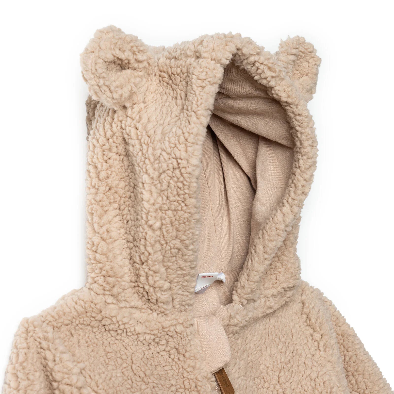 Midimod Newborn Welsoft Footed Jumpsuit - Light Brown - ebebek - Black Friday