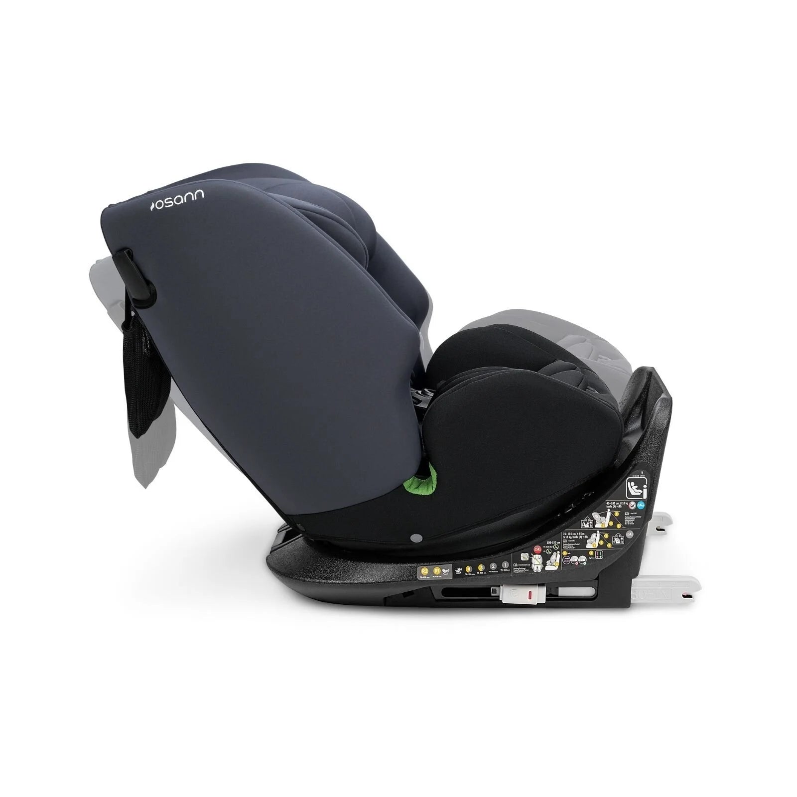 Osann Four360 0+/1/2/3 S ISOFIX Car Seat - Black Grey - ebebek - Black Friday