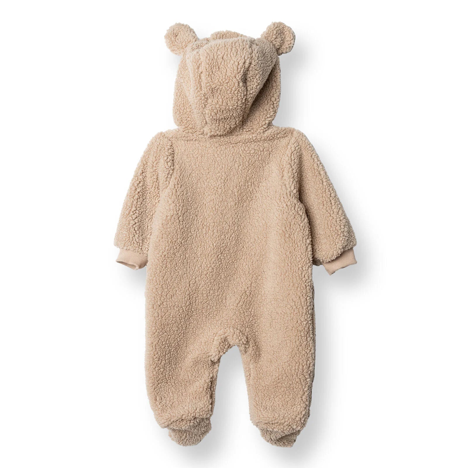 Midimod Newborn Welsoft Footed Jumpsuit - Light Brown - ebebek - Black Friday