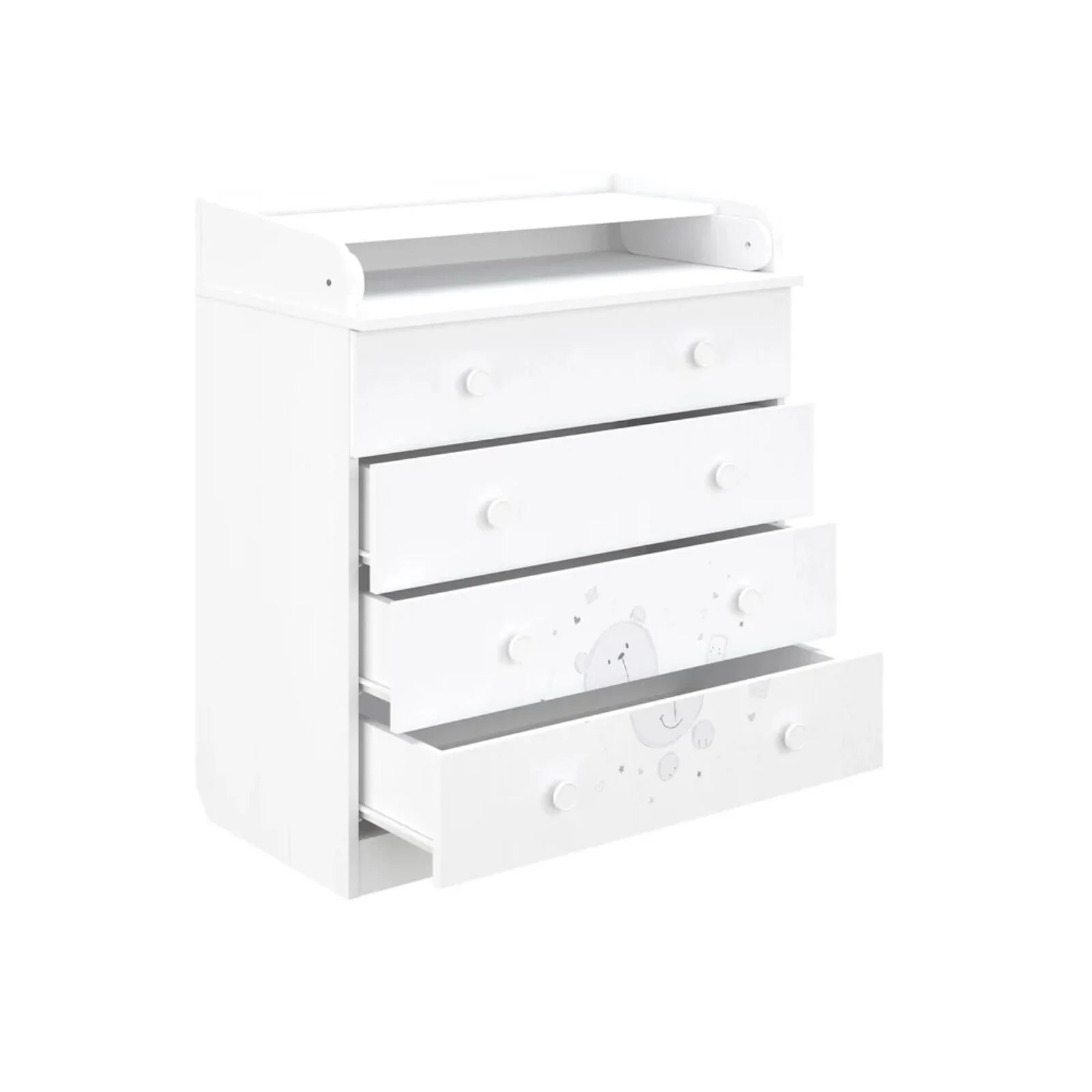 Shefa Kids 800 Teddy Changing Dresser - White - ebebek - Black Friday