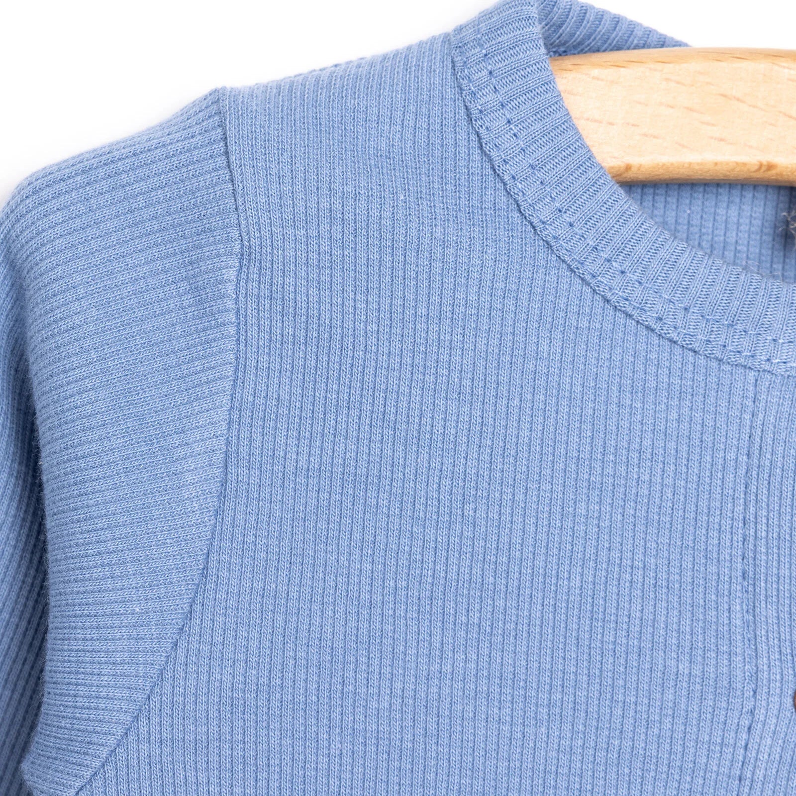 Newborn Fashion Club Unisex Sweatshirt - Footless Bottom - Blue - ebebek - Black Friday