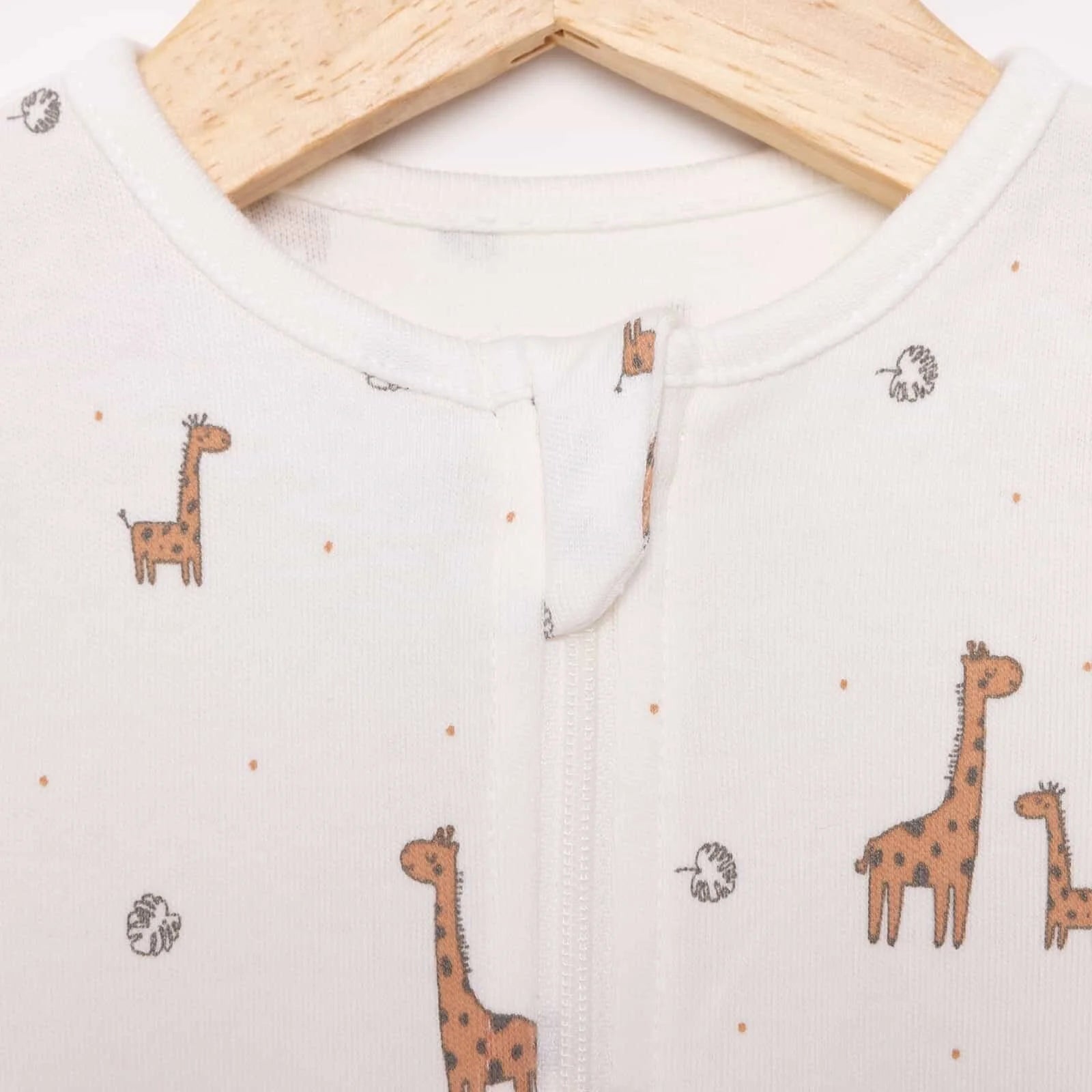 HelloBaby Newborn Girl Footed Jumpsuit - Ecru - ebebek - Black Friday