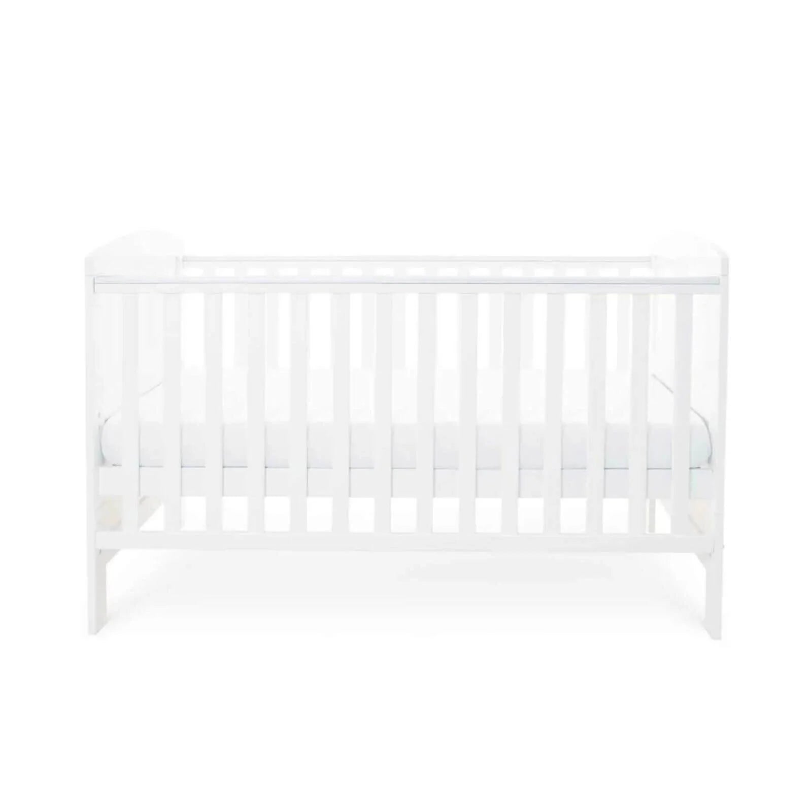 Ickle Bubba Coleby Classic Cot Bed White - Premium Pocket Sprung Mattress - ebebek - Black Friday