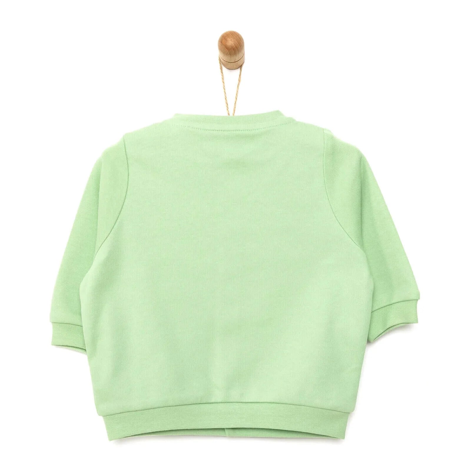 HelloBaby Basic Ribbed Cardigan - Green - ebebek - Black Friday