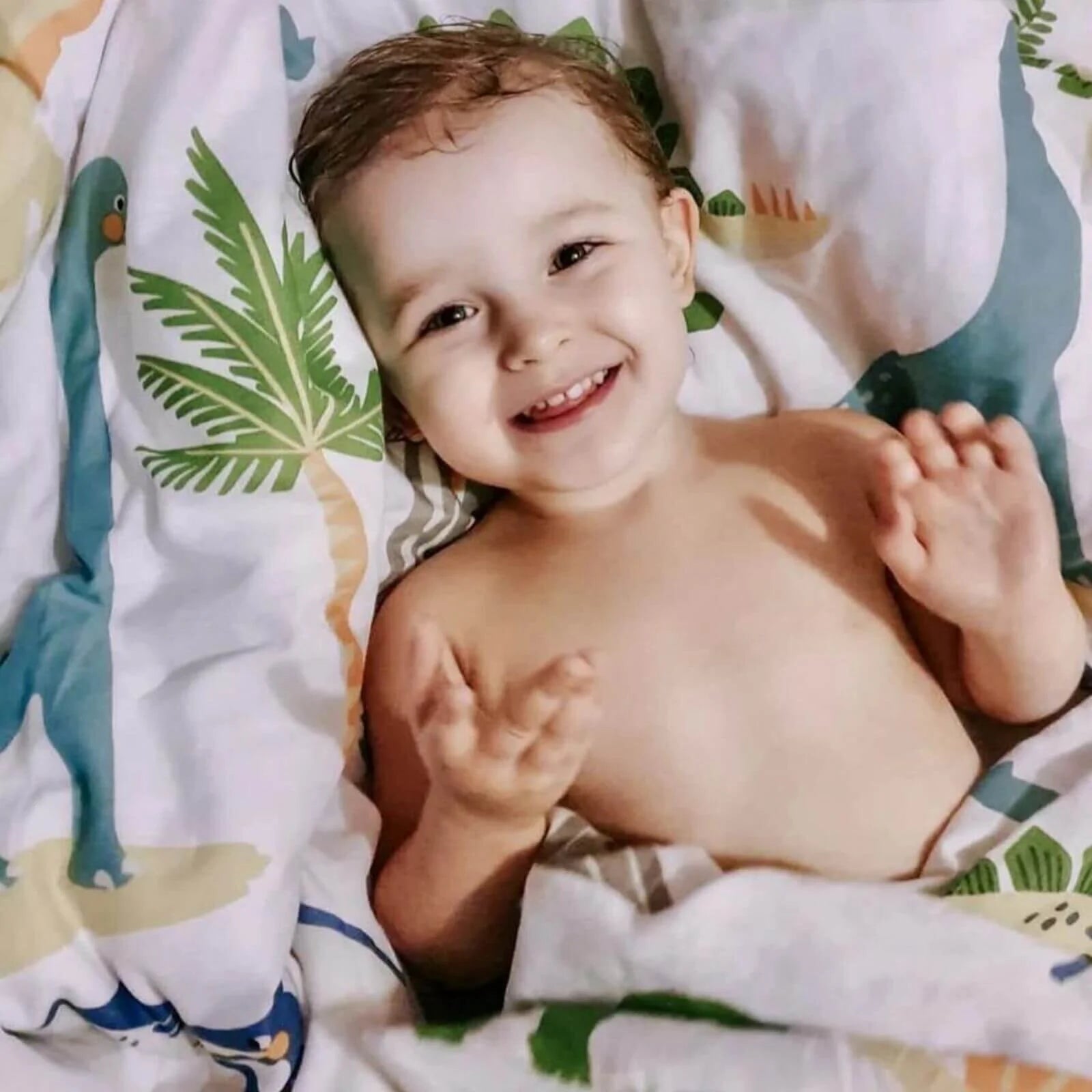 Bloomsbury Mill Single Duvet Set - Dinosaur World - ebebek - Black Friday