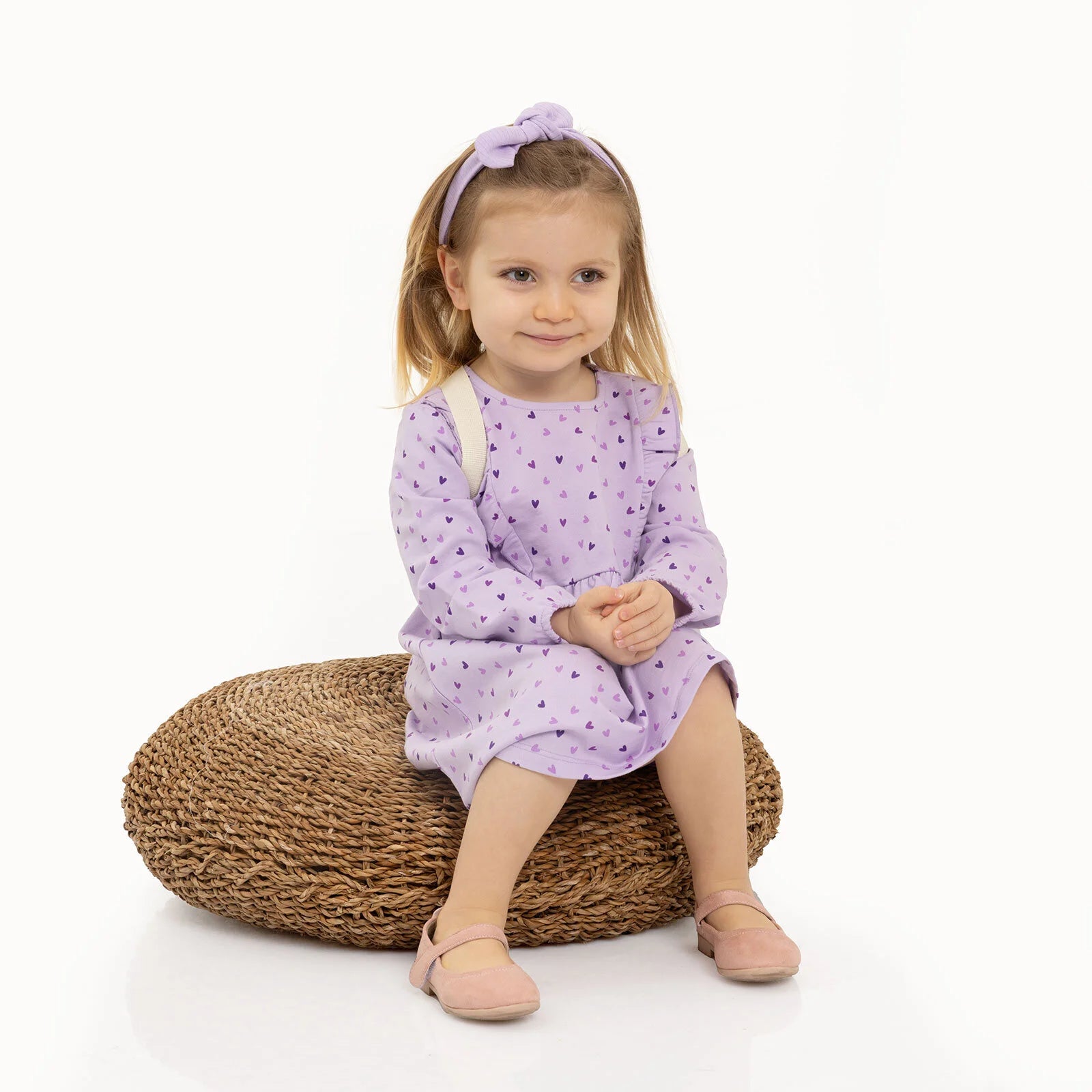 HelloBaby Basic Baby Girl Dress - Purple - ebebek - Black Friday