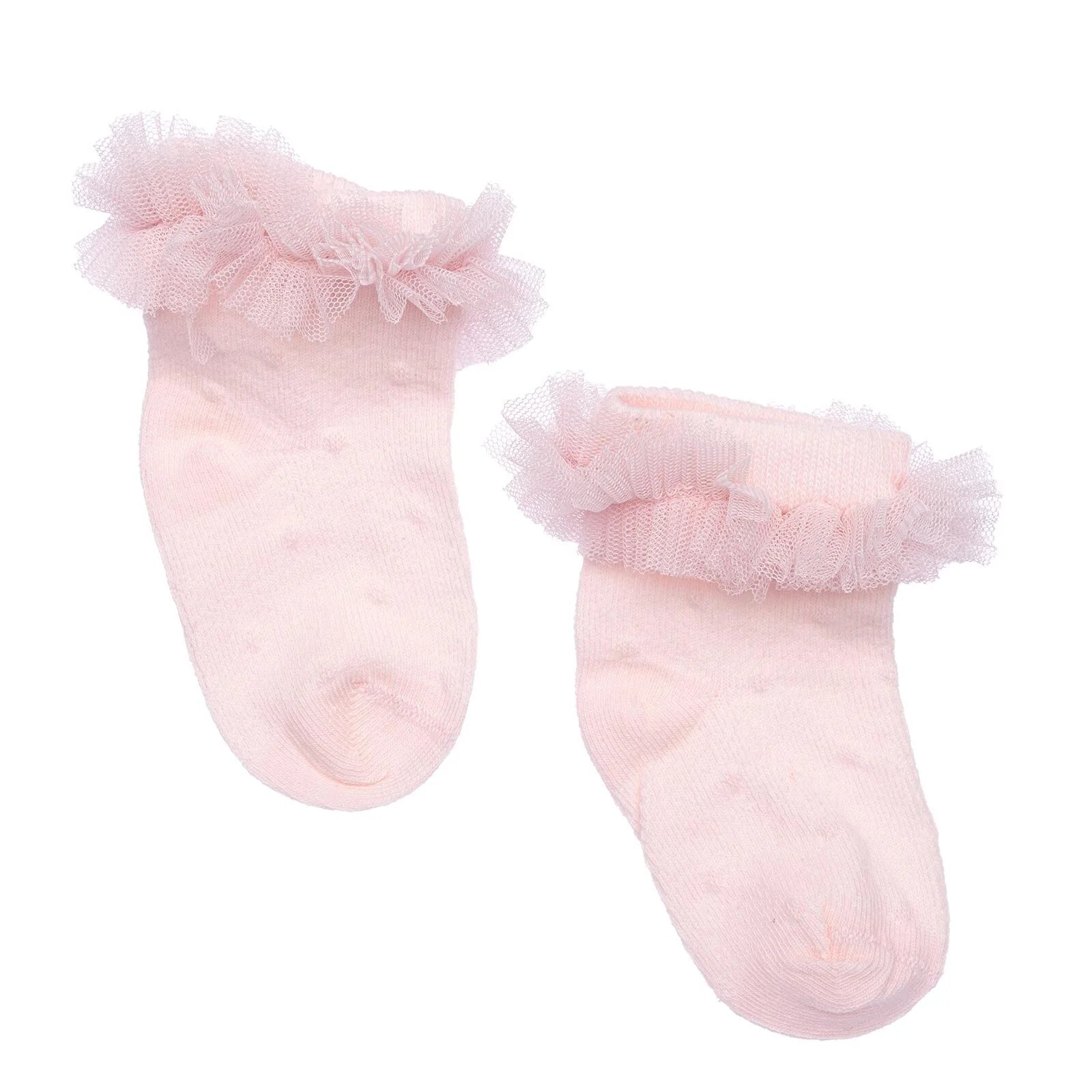 HelloBaby Girl Socks with Lace - Pink - ebebek - Black Friday