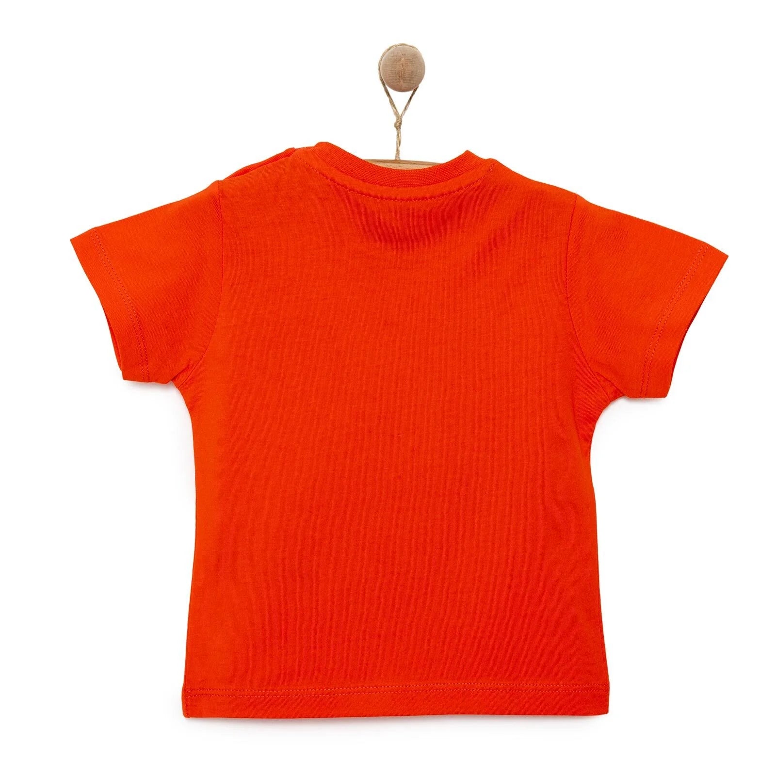 HelloBaby Basic Boy Surf Printed T-shirt - Coral - ebebek - Black Friday