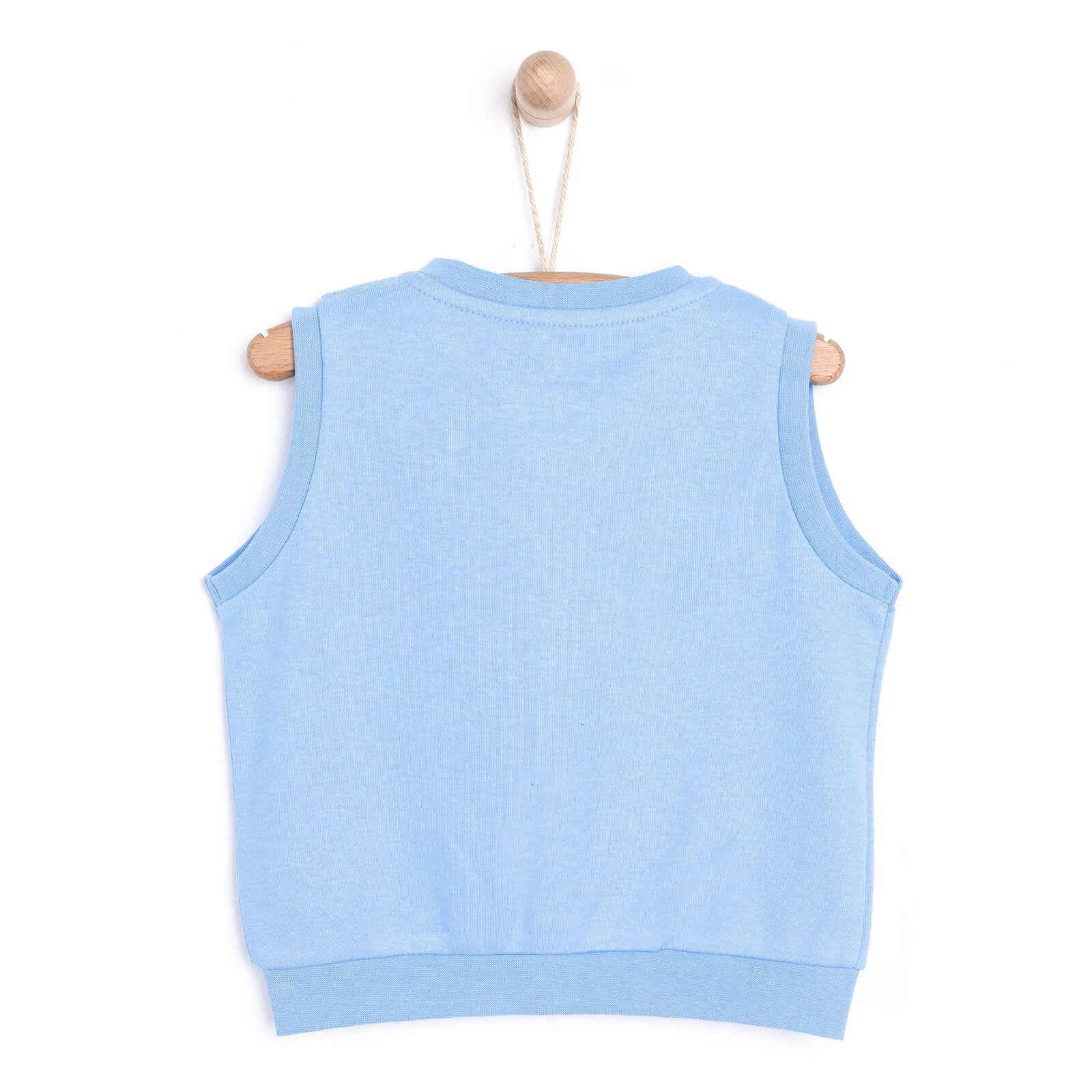 HelloBaby Basic Ribbed Vest - Light Blue - ebebek - Black Friday