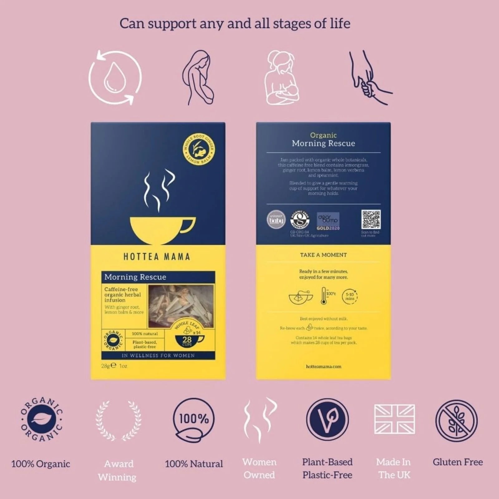 HotTea Mama Organic Morning Rescue - ebebek - Black Friday