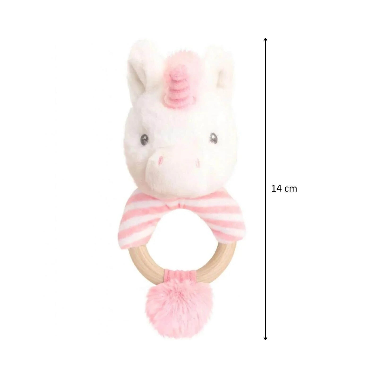 Keeleco Twinkle Unicorn Ring Rattle 14cm - ebebek - Black Friday