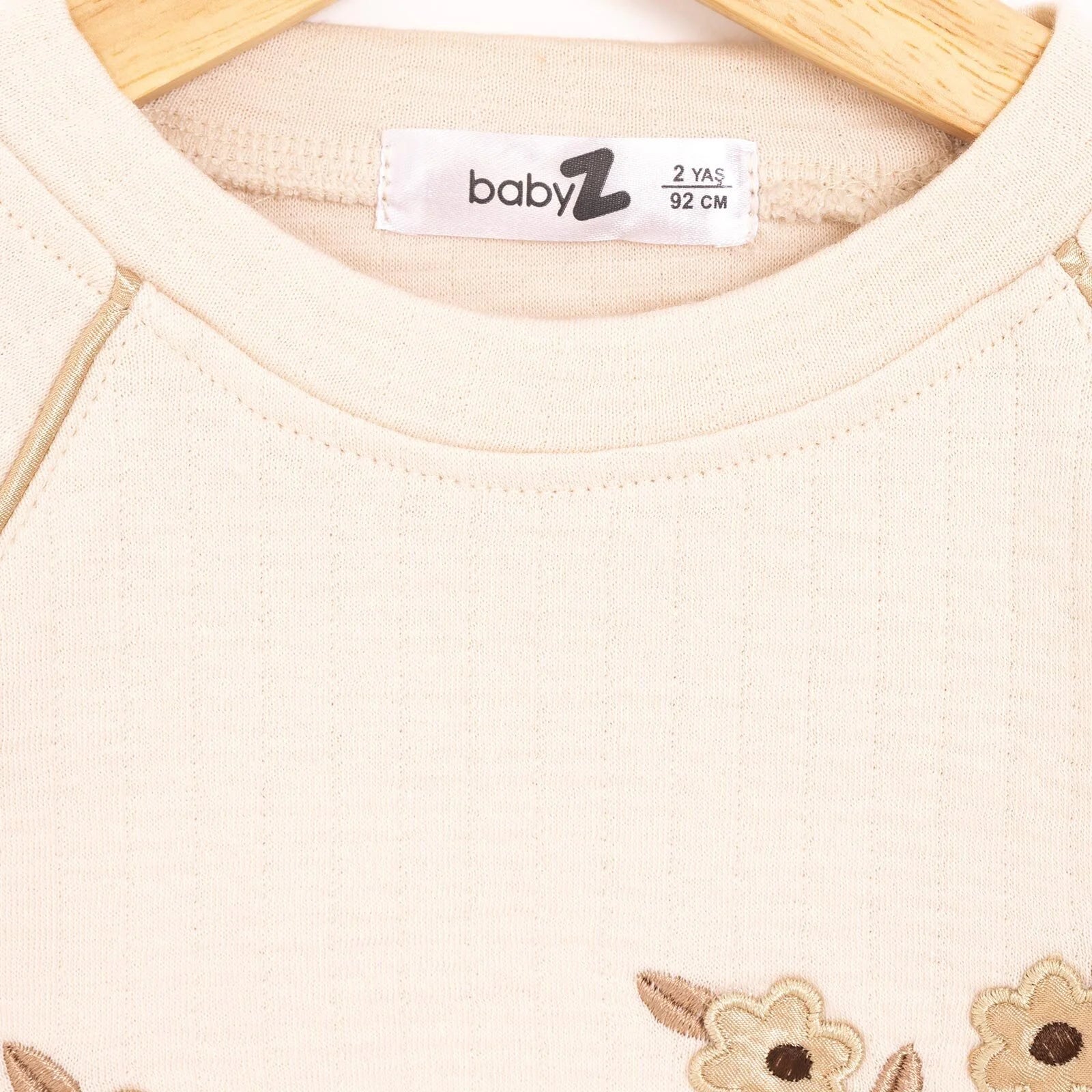 BabyZ Pretty Girl Girl Sweatshirt - Pants - Beige - ebebek - Black Friday