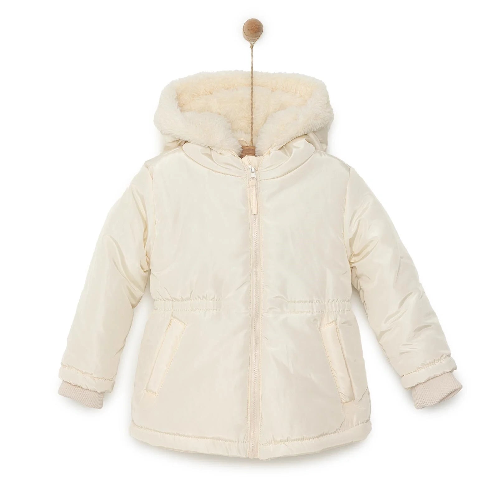 HelloBaby Hooded Coat - Beige - ebebek - Black Friday