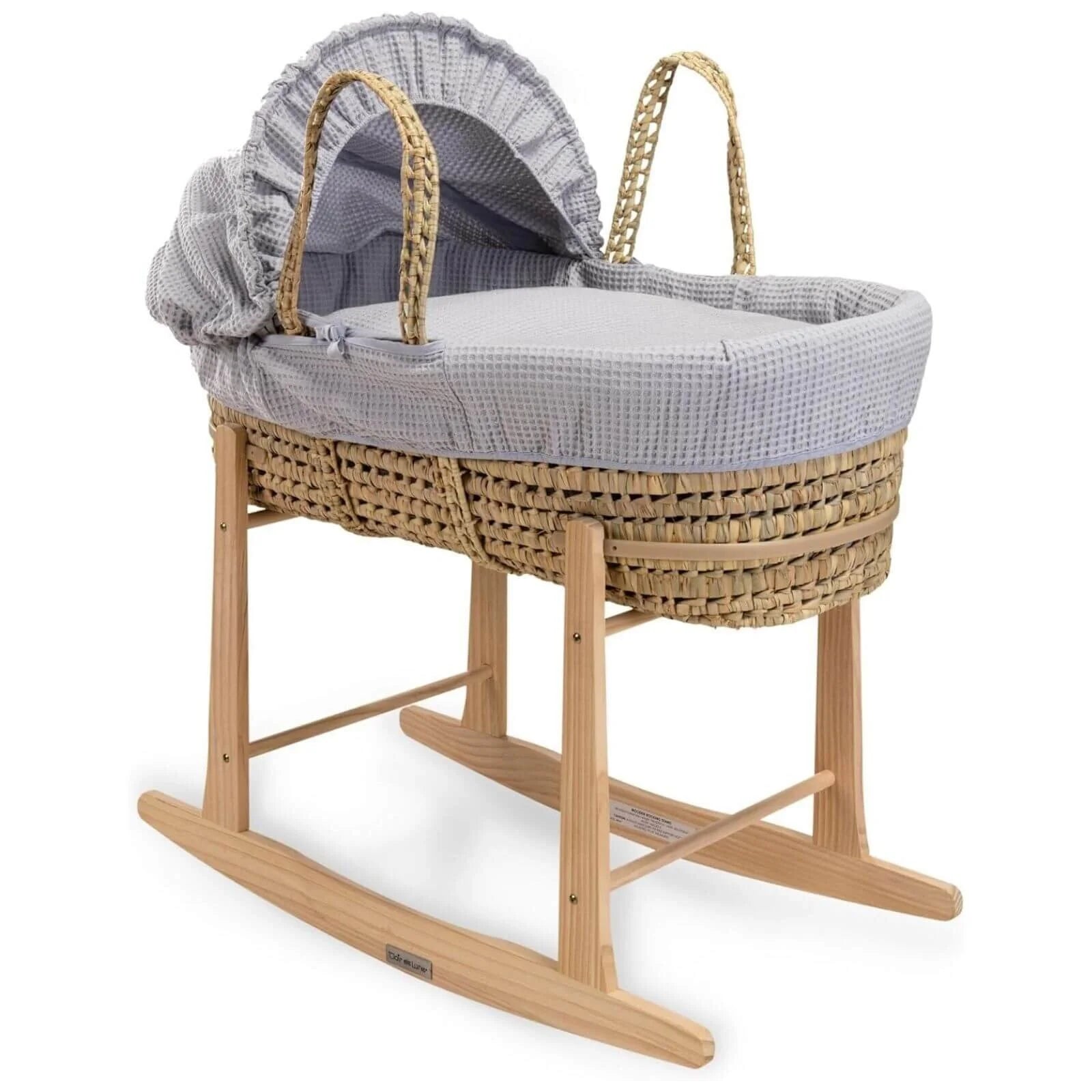 Clair de Lune Natural Wooden Rocking Stand - Natural - ebebek - Black Friday