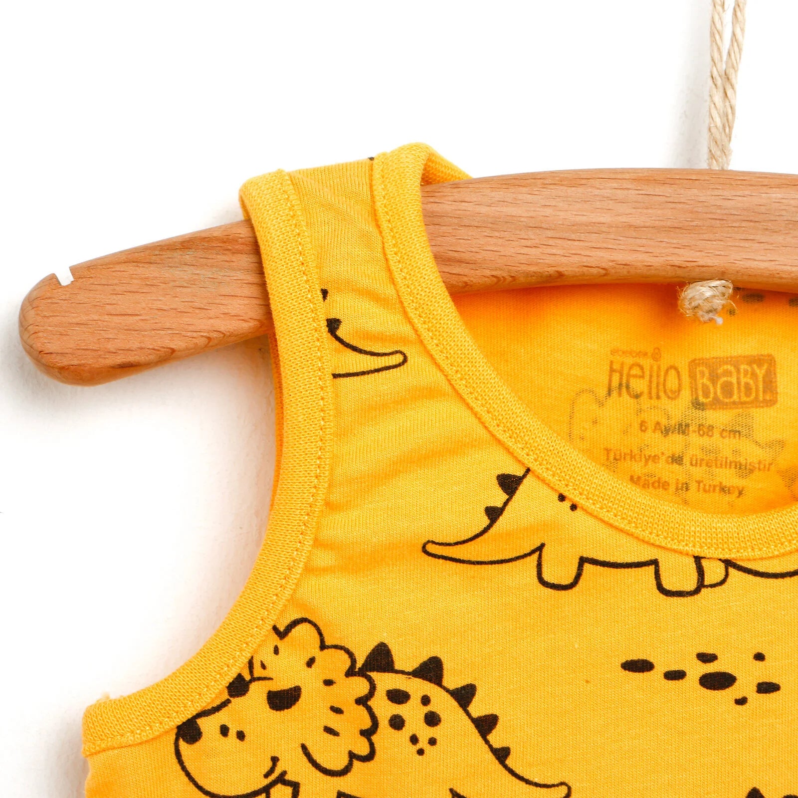 HelloBaby Basic Baby Boy Tank Top - Yellow - ebebek - Black Friday