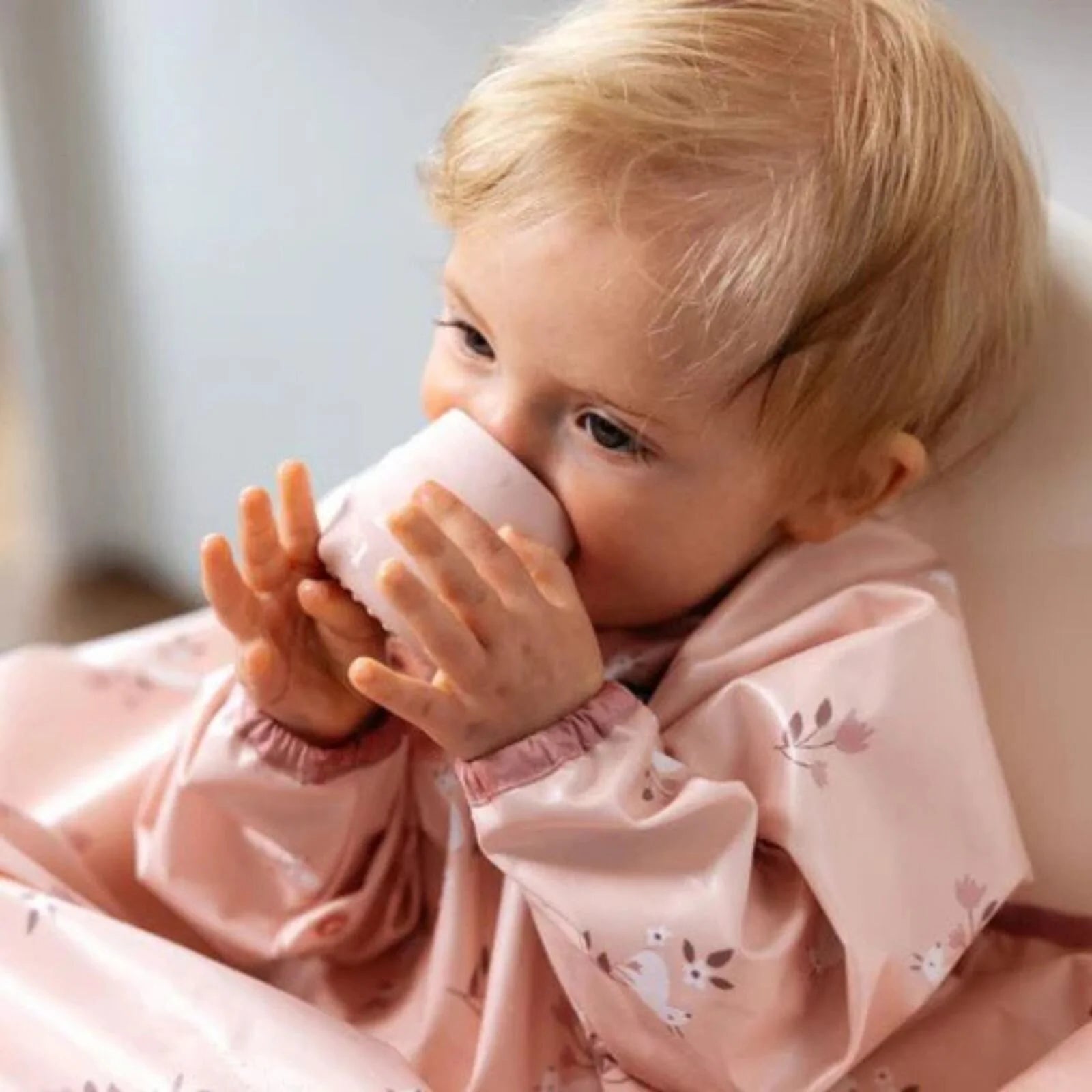 Bibado Sippit Silicone Open Training Cup 6+ months Pack of 2 - Blush - ebebek - Black Friday