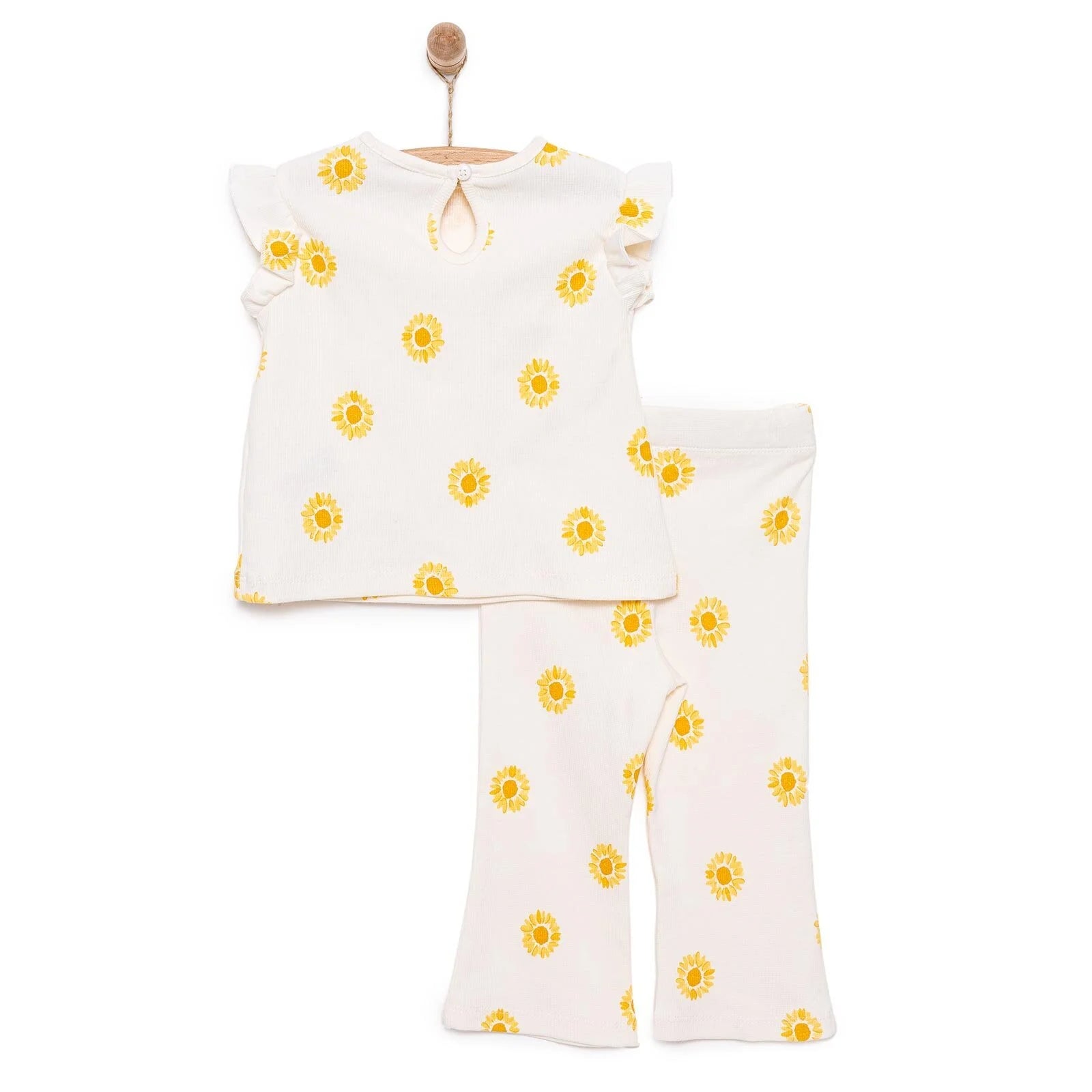 HelloBaby Sun Flower Girl Blouse - Tight - Ecru - ebebek - Black Friday