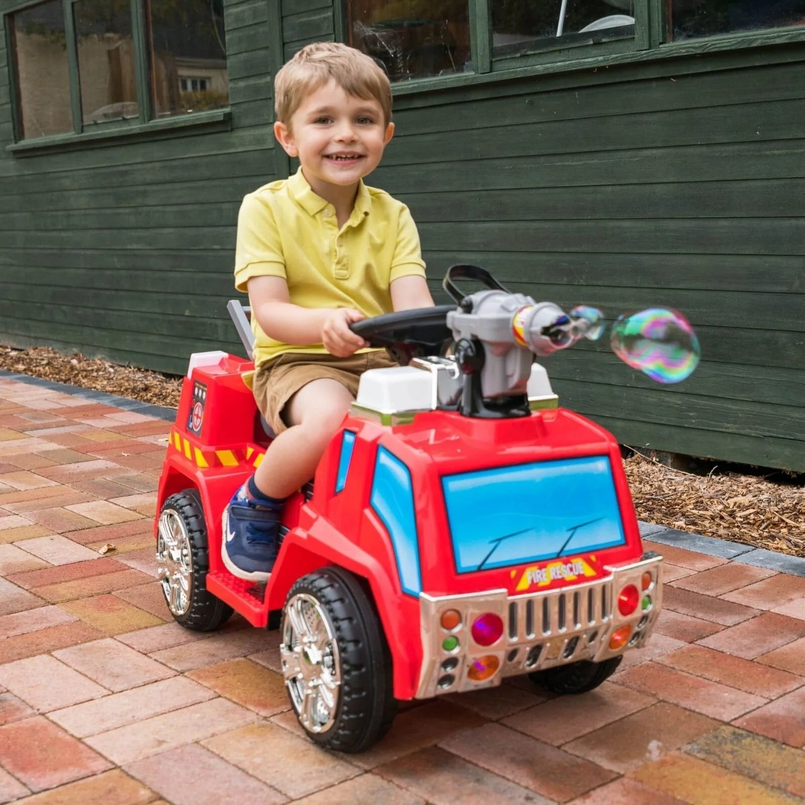 Fire Engine Electric Ride On - ebebek - Black Friday