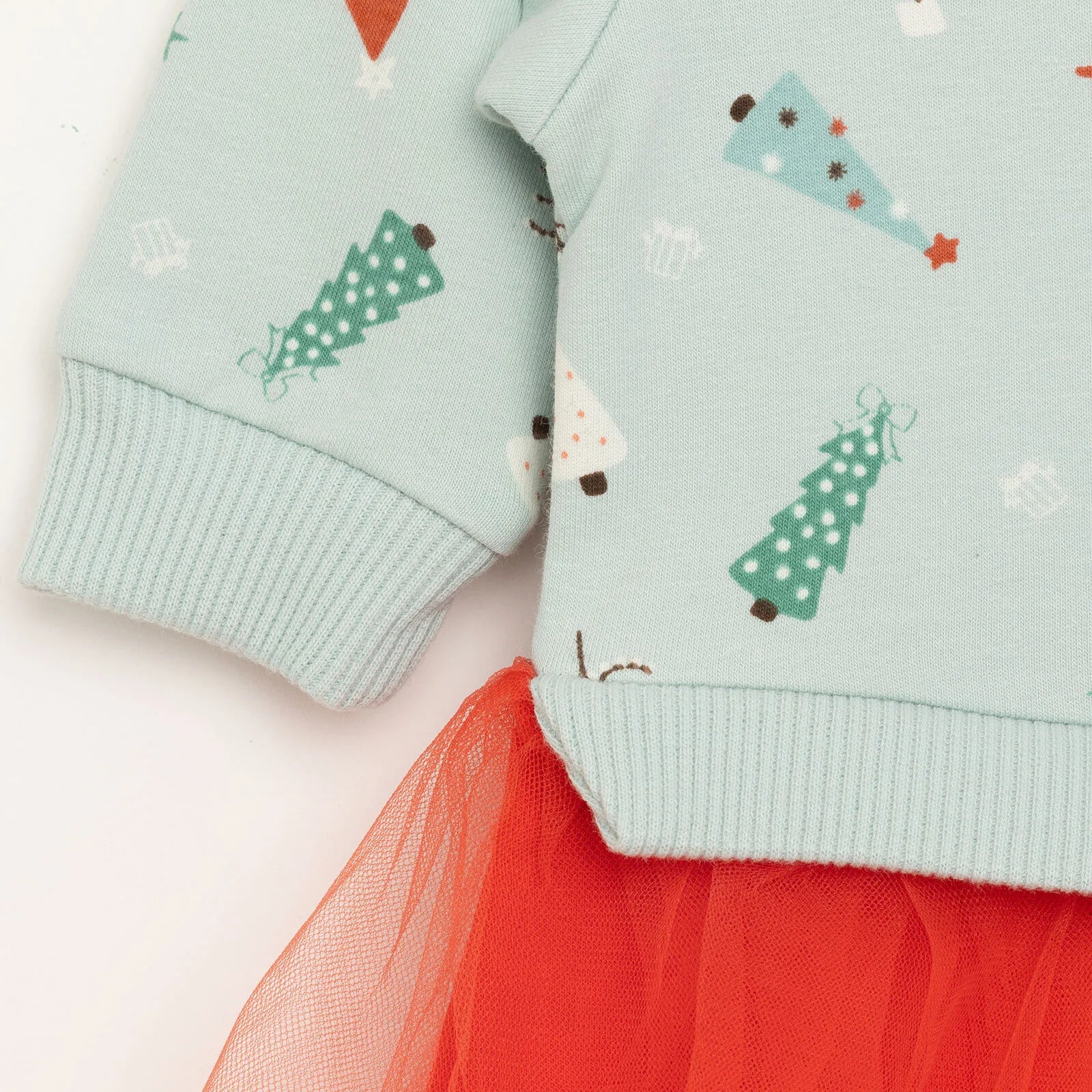 Bebetto Newborn Christmas Dress - Orange - ebebek - Black Friday