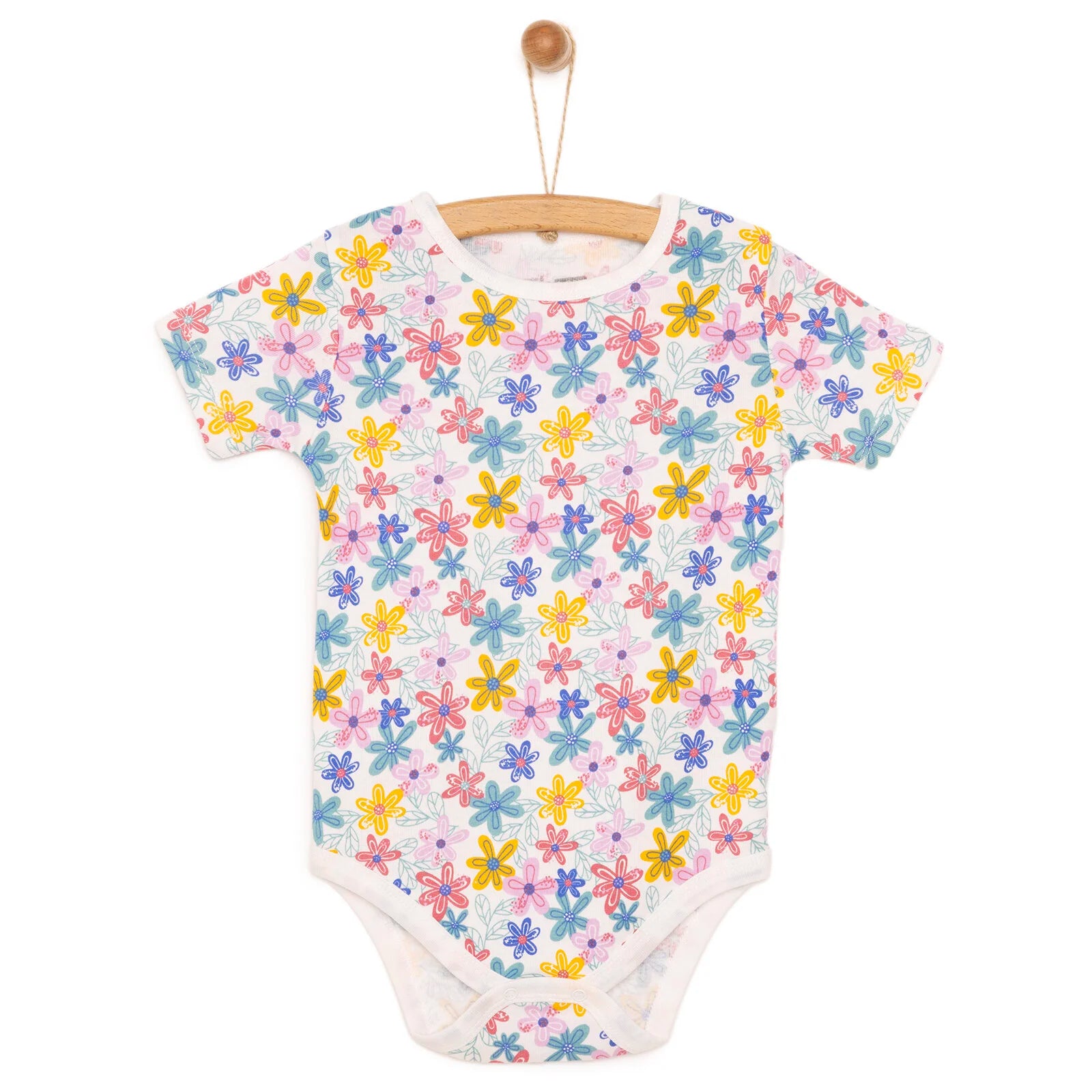 HelloBaby Baby Girl Short Sleeve Body - Printed - ebebek - Black Friday