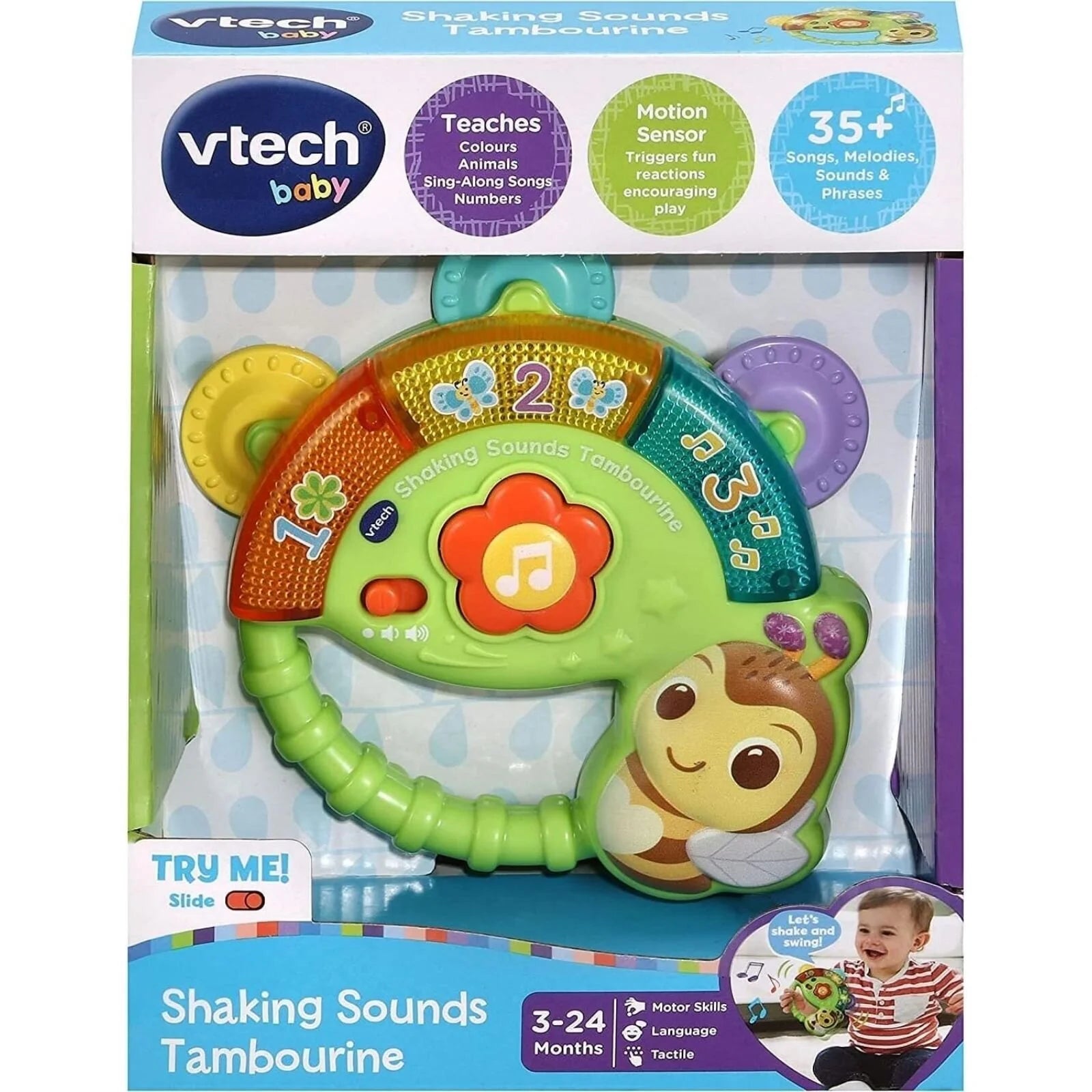 VTech Shaking Sounds Tambourine - ebebek - Black Friday