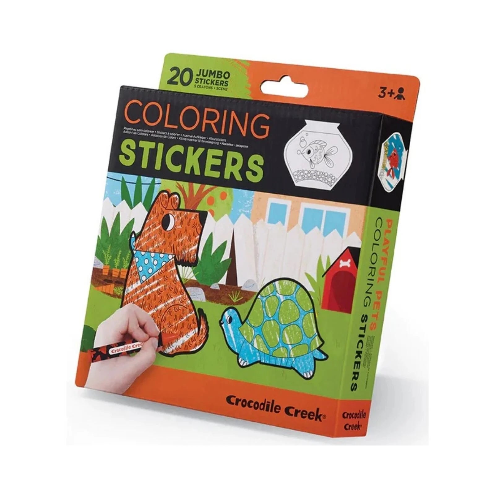 Crocodile Creek Playful Pets Colouring Stickers - ebebek - Black Friday
