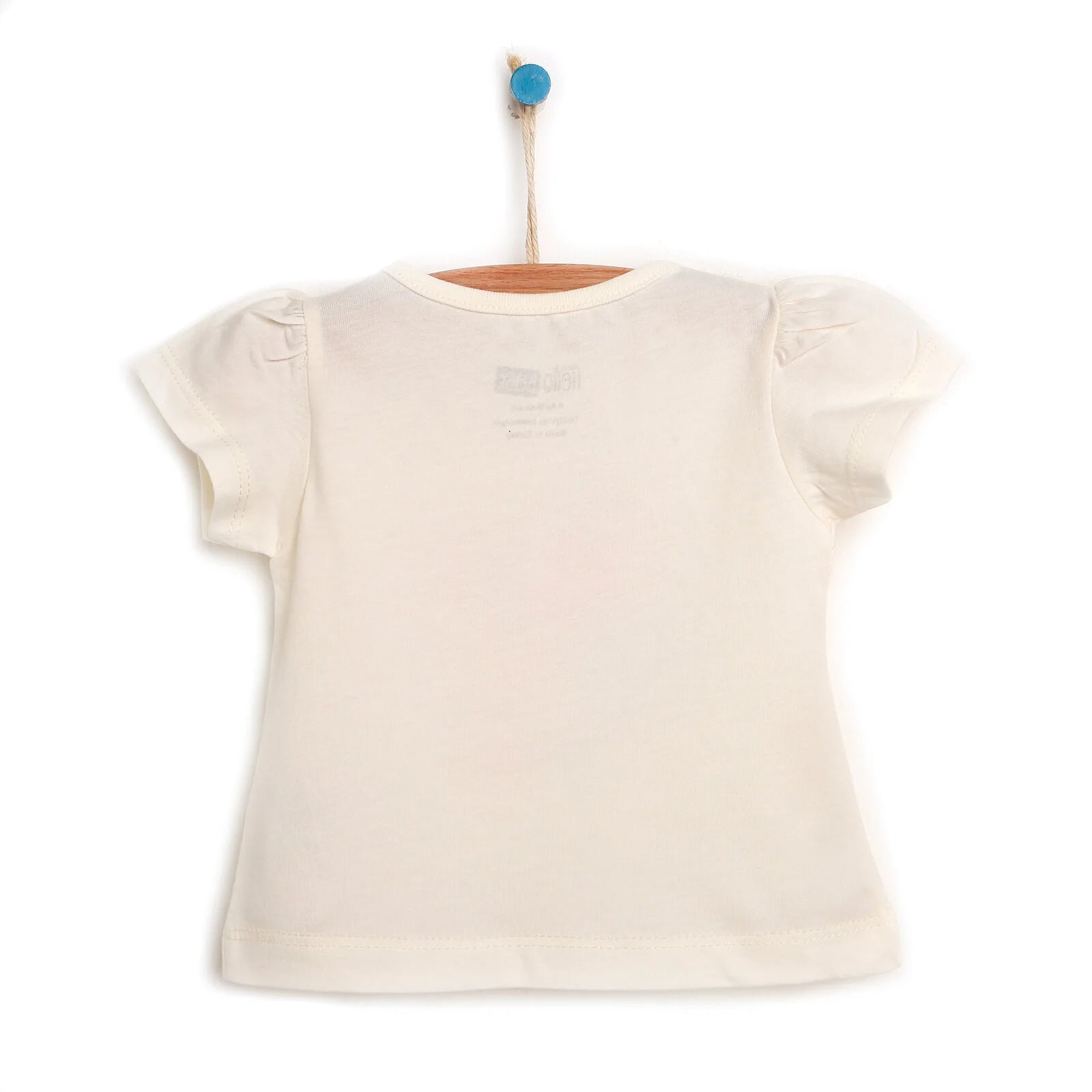 HelloBaby Basic Baby Girl Tshirt - Ecru - ebebek - Black Friday