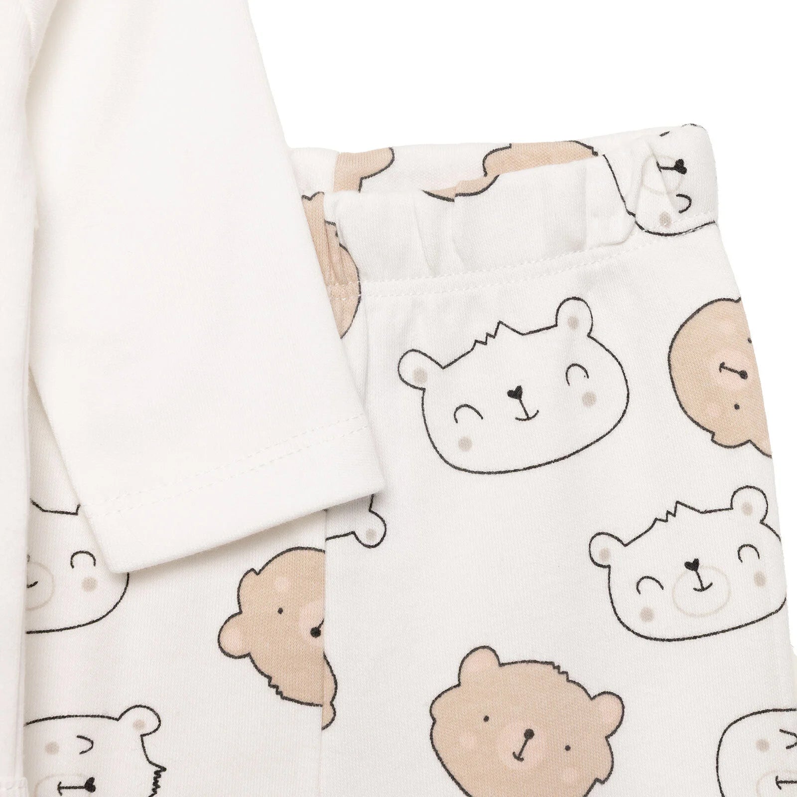 HelloBaby Boy Body - Footed Bottom - Hat - Ecru - ebebek - Black Friday